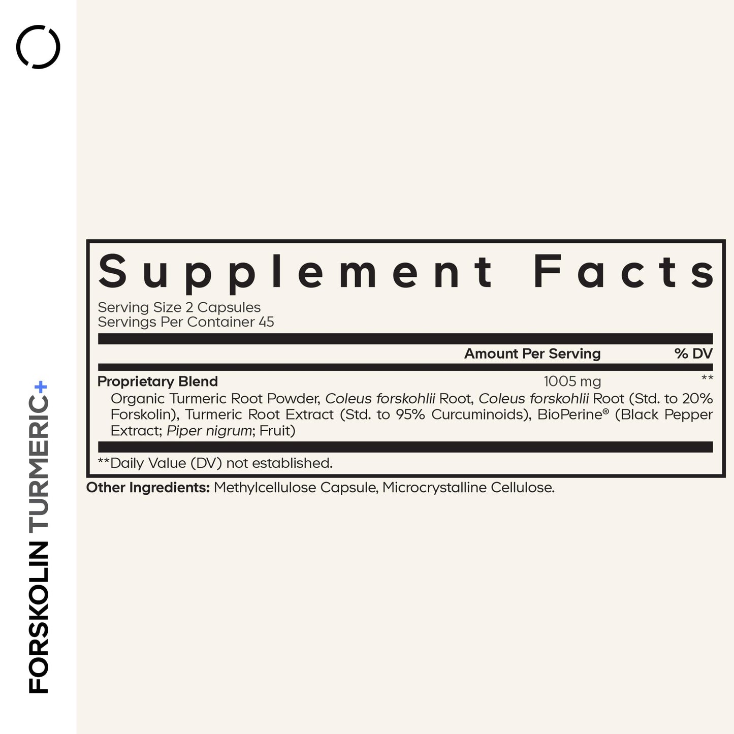Codeage Forskolin Capsule, 90 Capsules