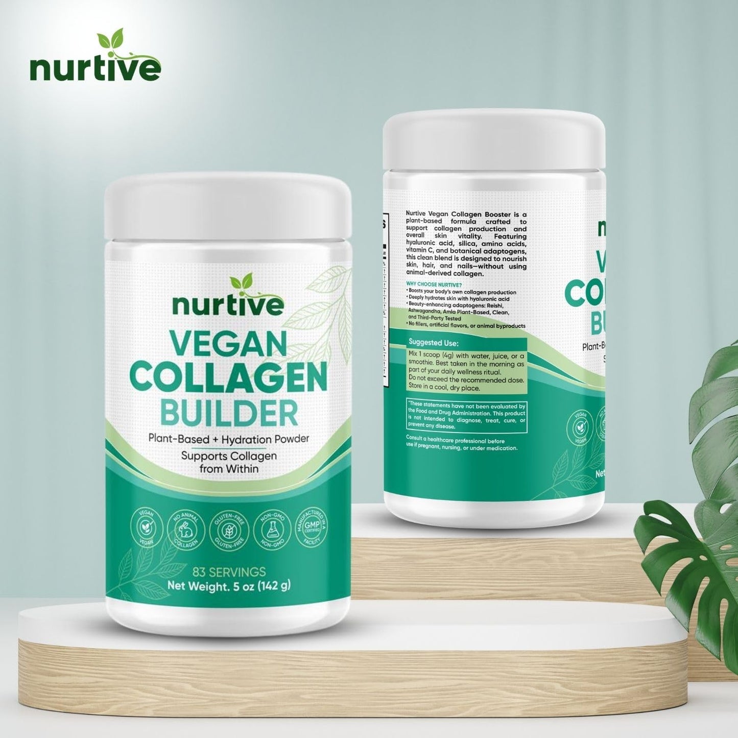 NURTIVE Vegan Collagen Builder Powder 5