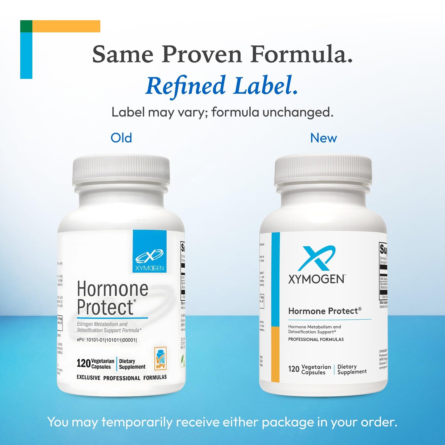 XYMOGEN Hormone Protect - Estrogen Metabolism Support - DIM & Broccoli, Kale, and Kolrabi Extract Capsules 120