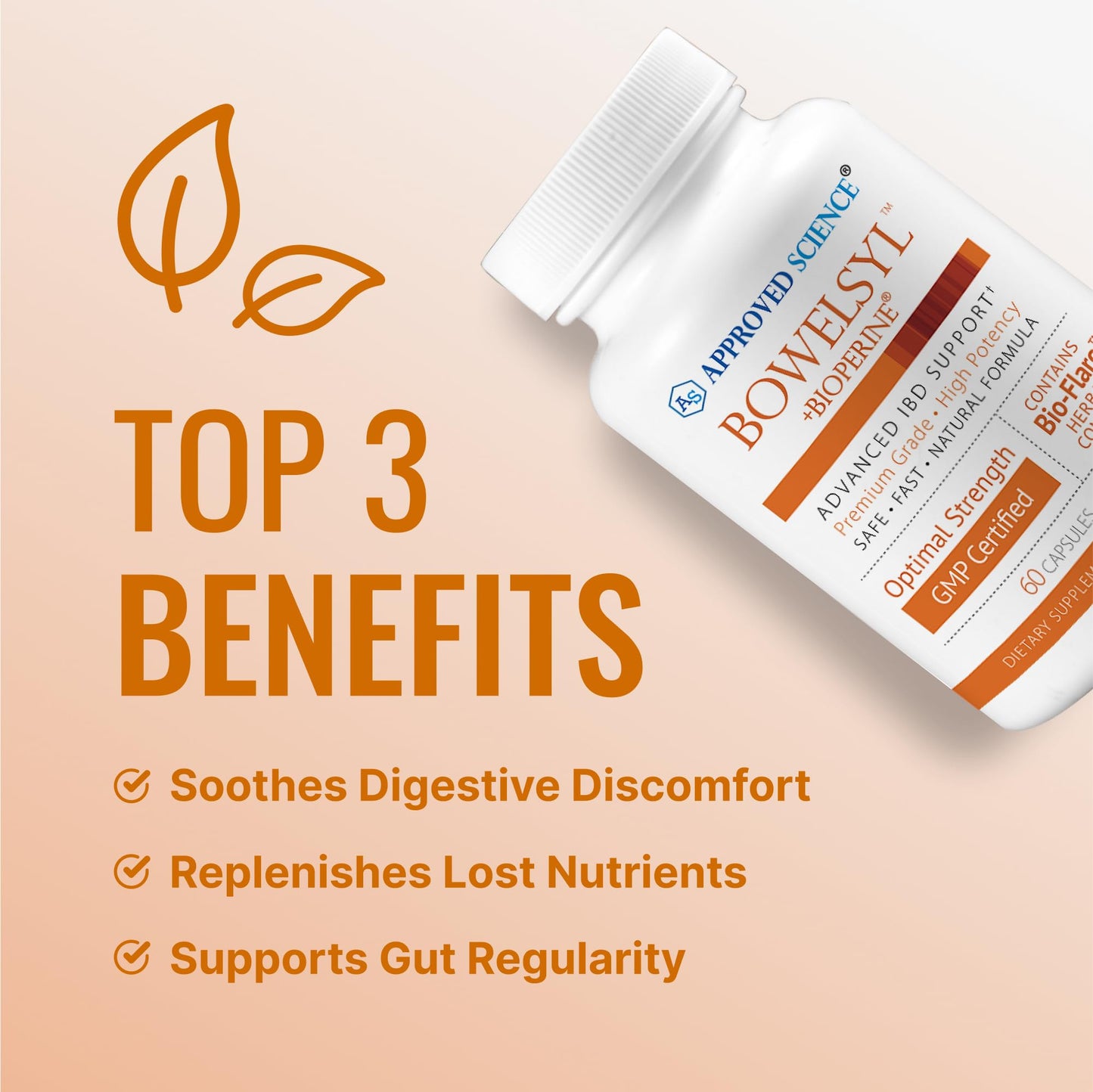 Approved Science Bowelsyl 60 Capsules
