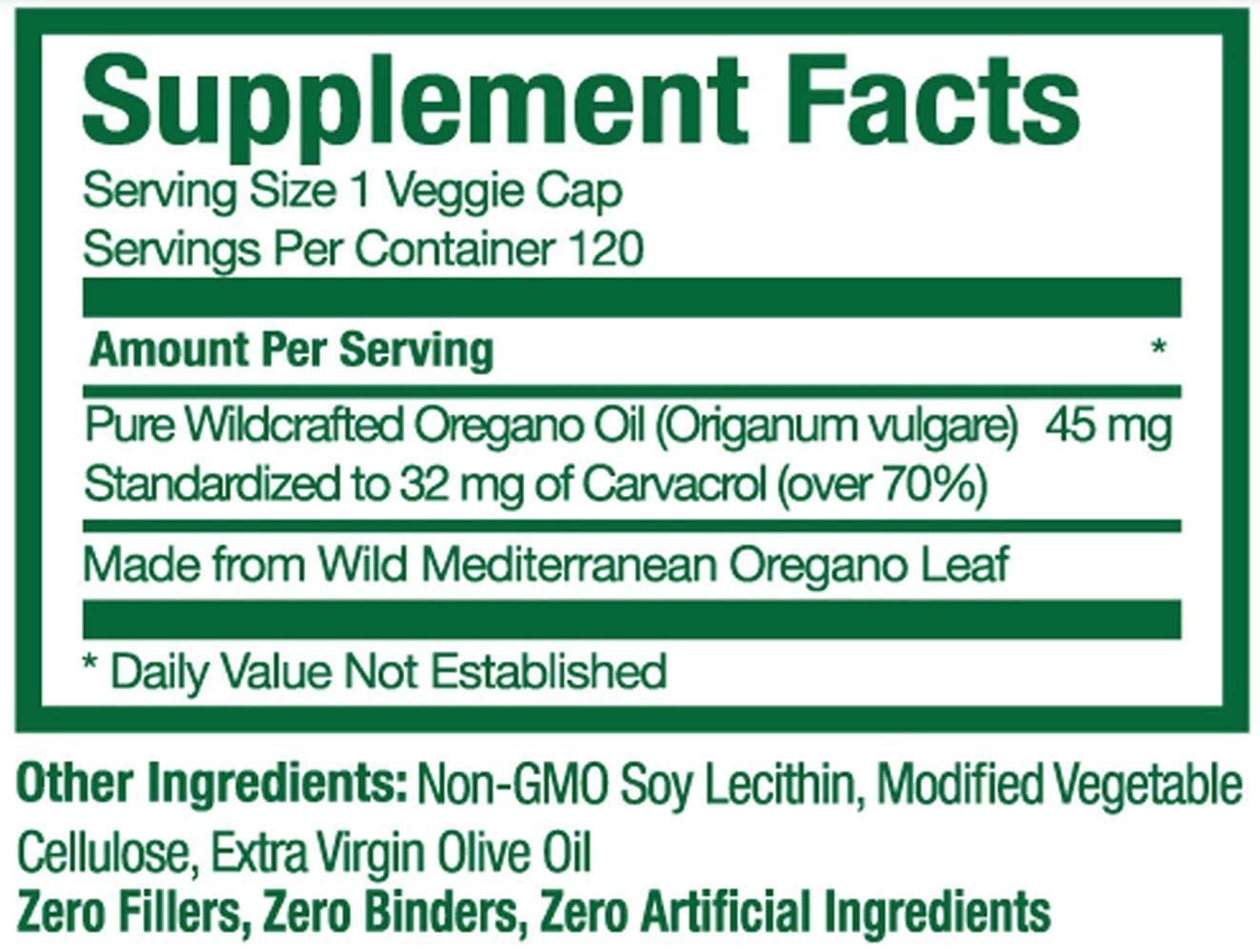 Gold Source Labs Wild Oregano Oil Capsules, 120 Capsules