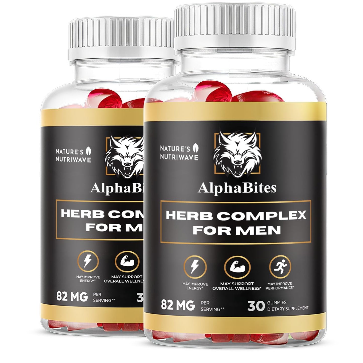 Nature’s NutriWave AlphaBites Original Formula Gummies, 60 Gummies