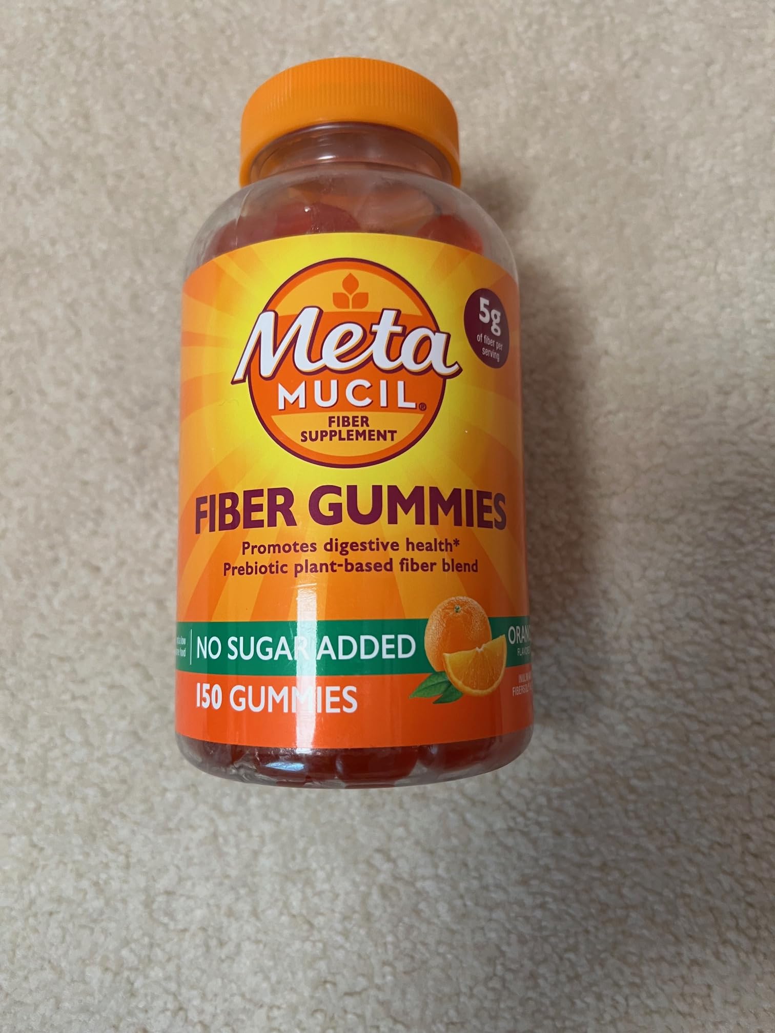 GOOFY TURTLE Meta Mucil Fiber Supplement Gummies 210 Count