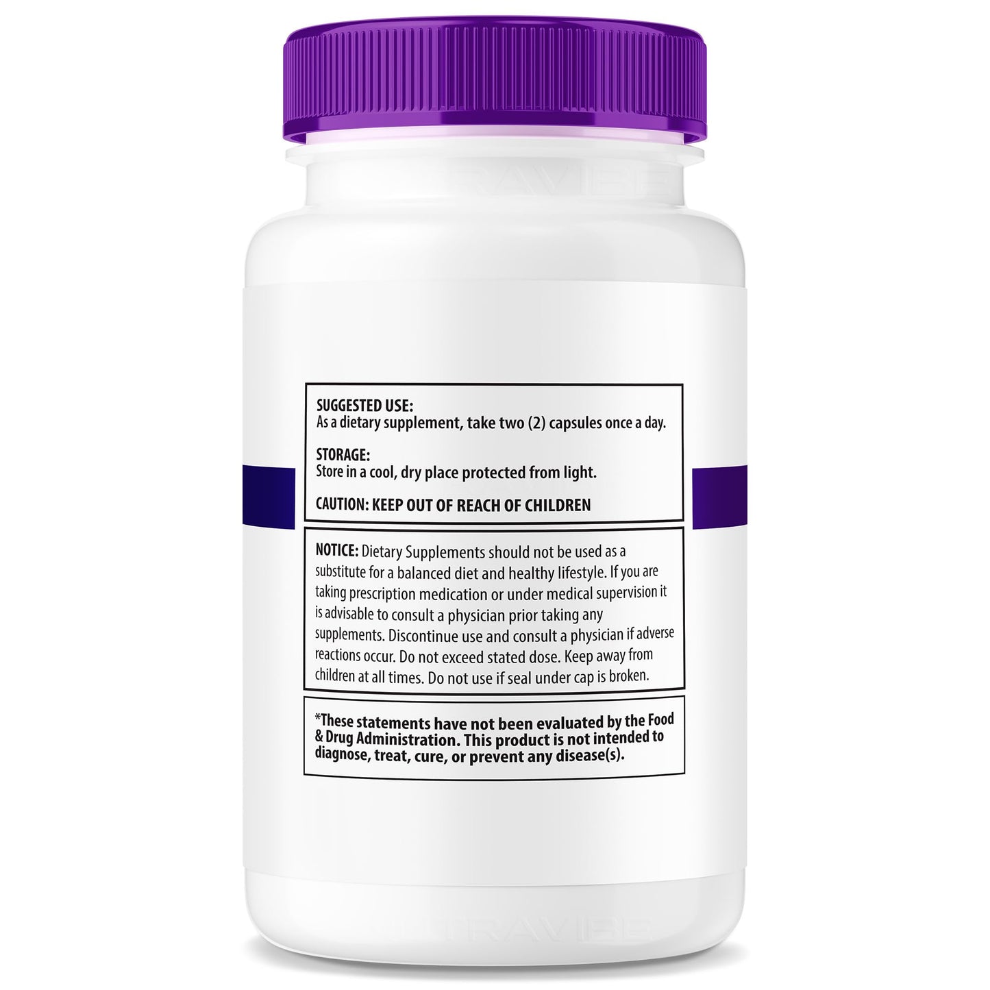 NutraVibe UroProstan Capsules 120 Count