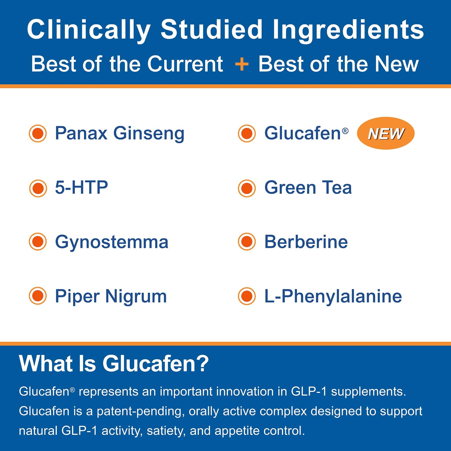 Holistic Planet GLP-1 Ultra Appetite Control - Weight Management - Berberine & Green Tea Capsule 90