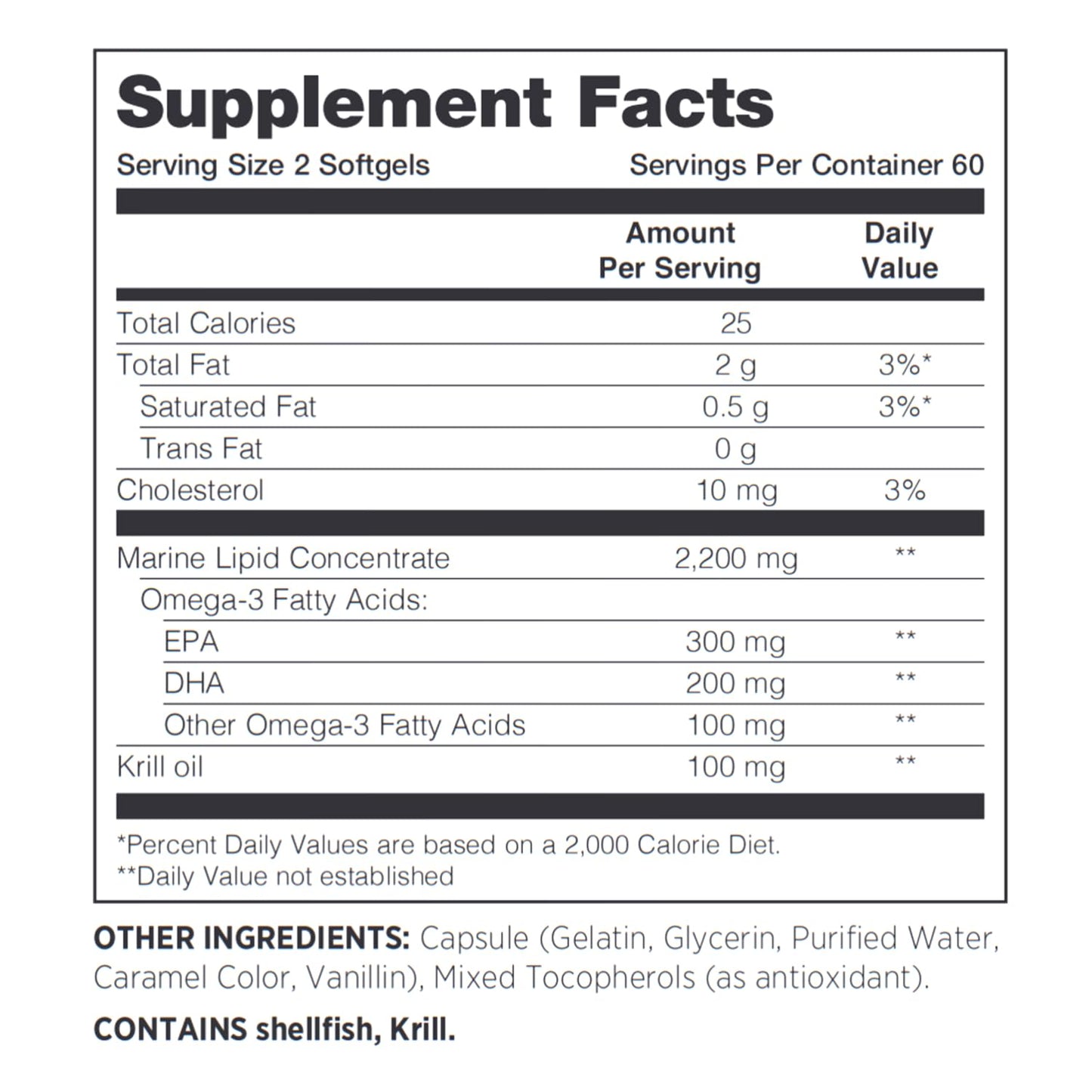 Pharmanex Nu Skin Marine Omega Softgels 120 Count