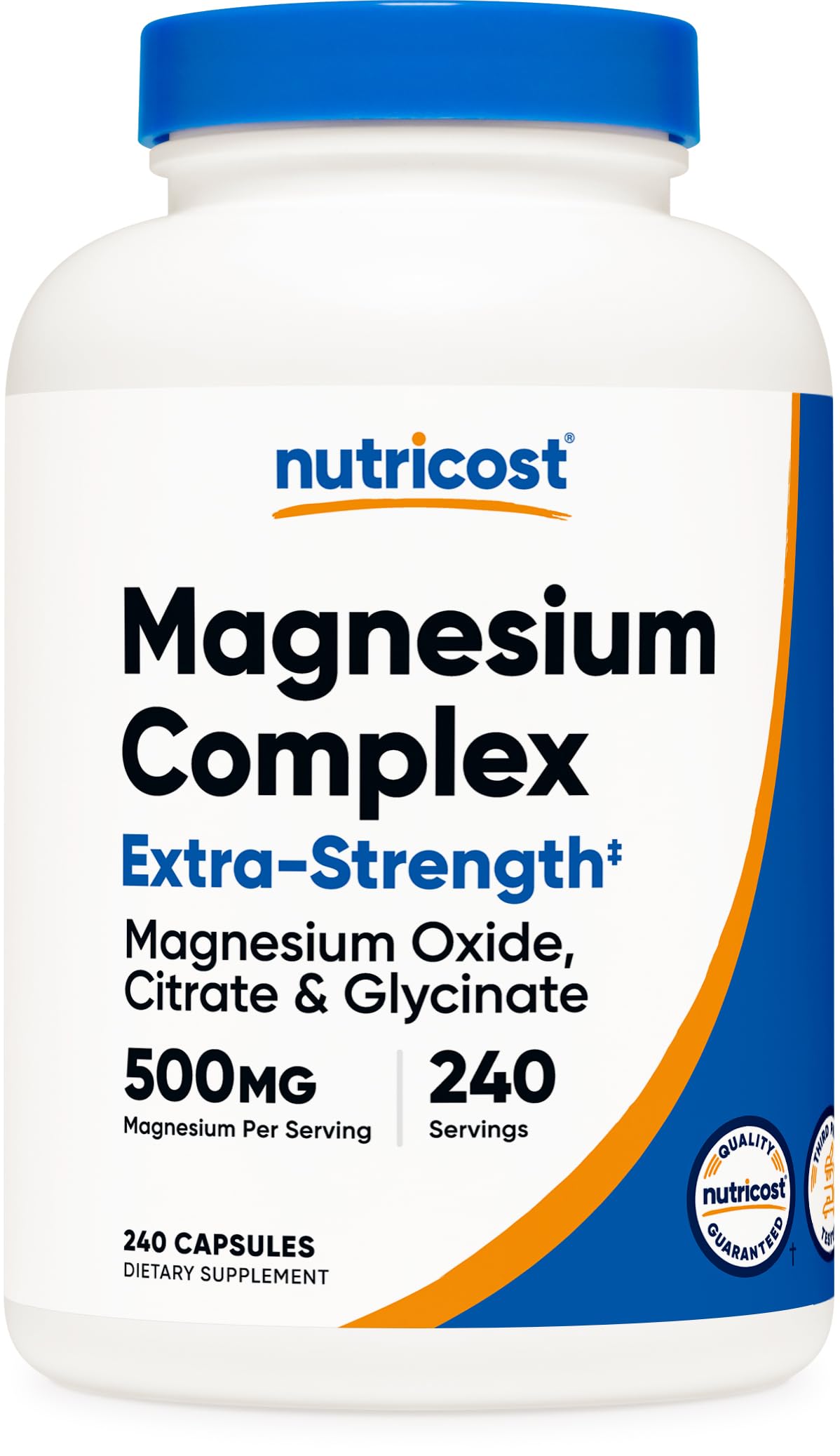 Nutricost Magnesium Complex Extra Strength 500mg 240 Capsules