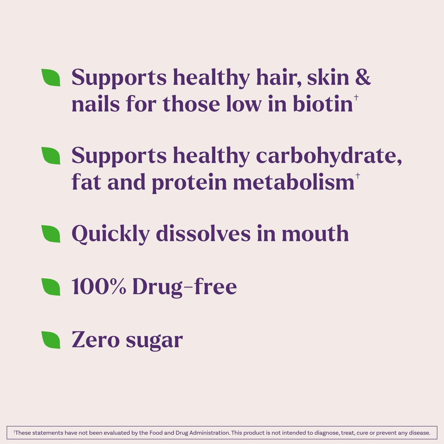 Natrol Biotin 10,000 mcg Fast Dissolve Tablets, 250 Count