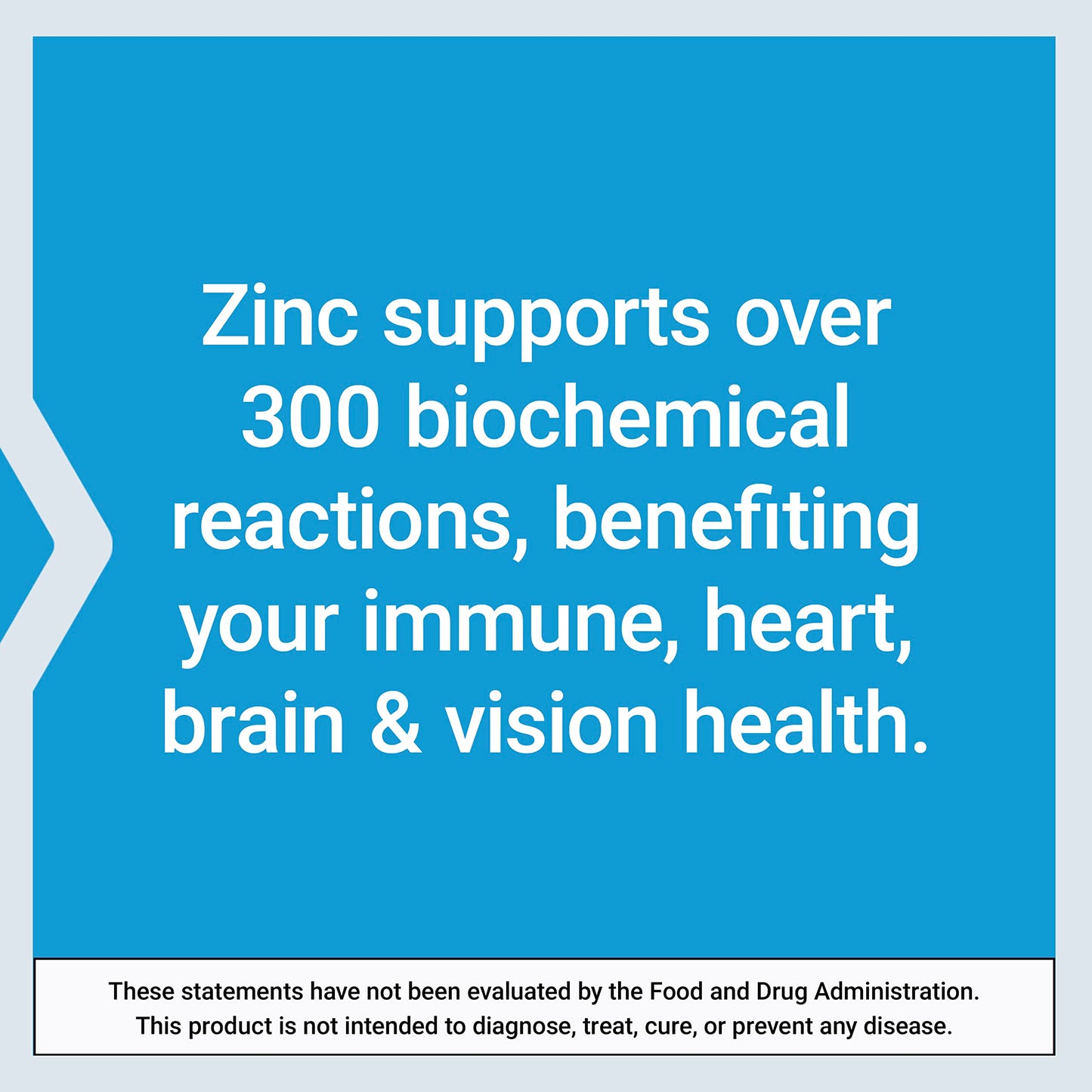 Life Extension Zinc Caps 50 mg Zinc Citrate Capsule, 90 Count