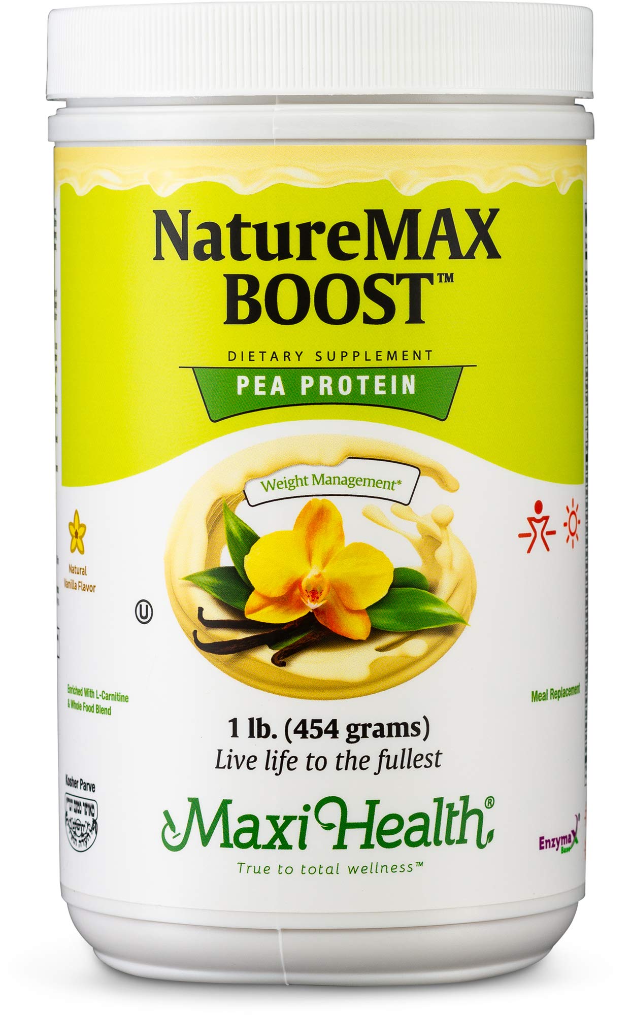 Maxi Health NatureMax Boost Pea Protein Powder Vanilla, 1 oz