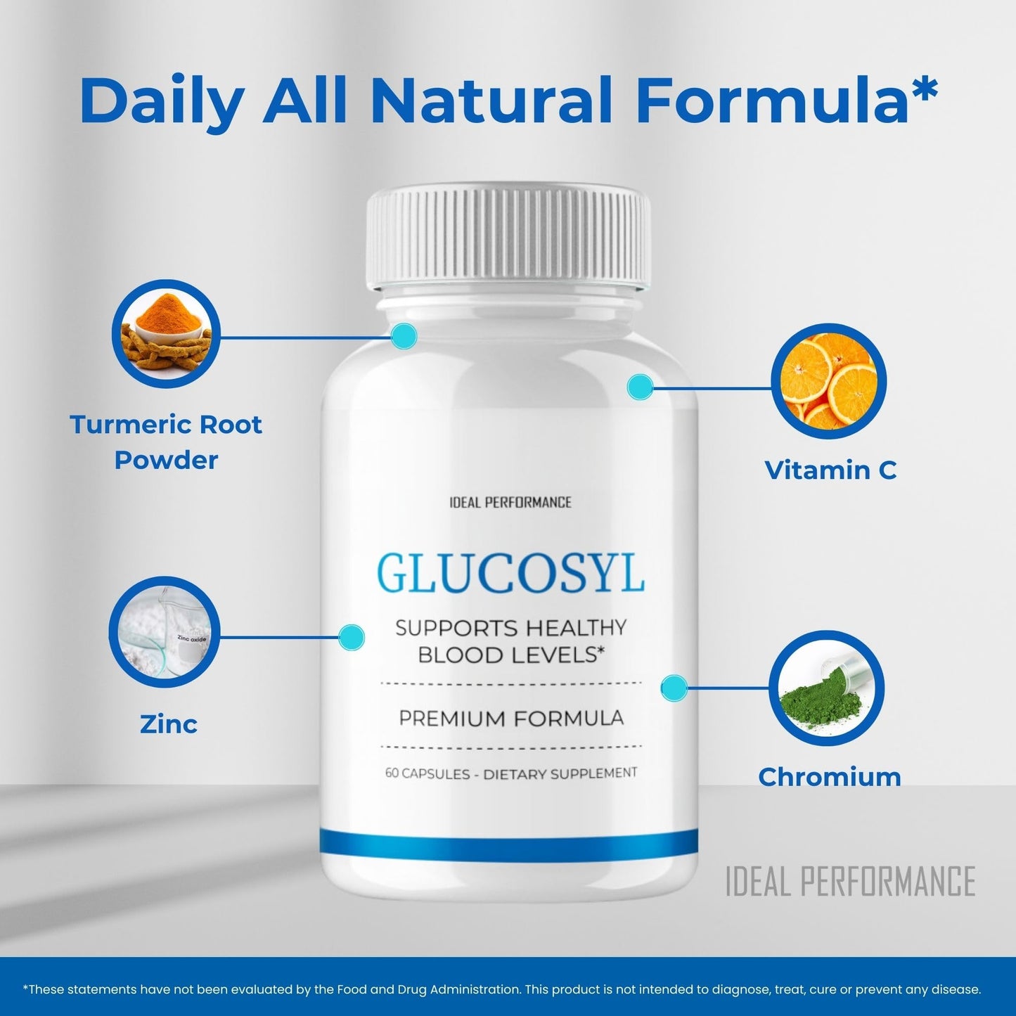 IDEAL PERFORMANCE Glucosyl 120 Capsules
