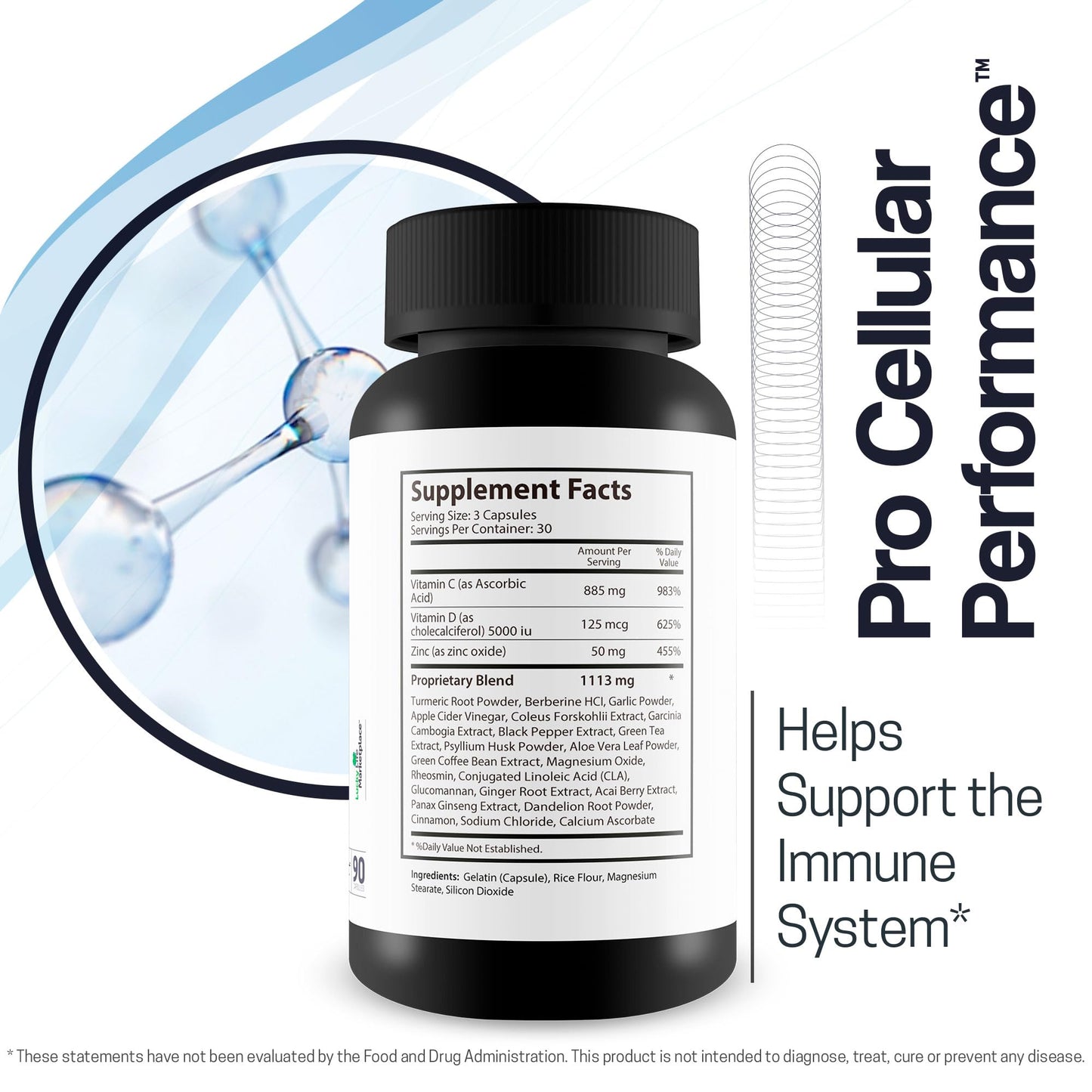 Generic Pro Cellular Performance Capsule 1 Count