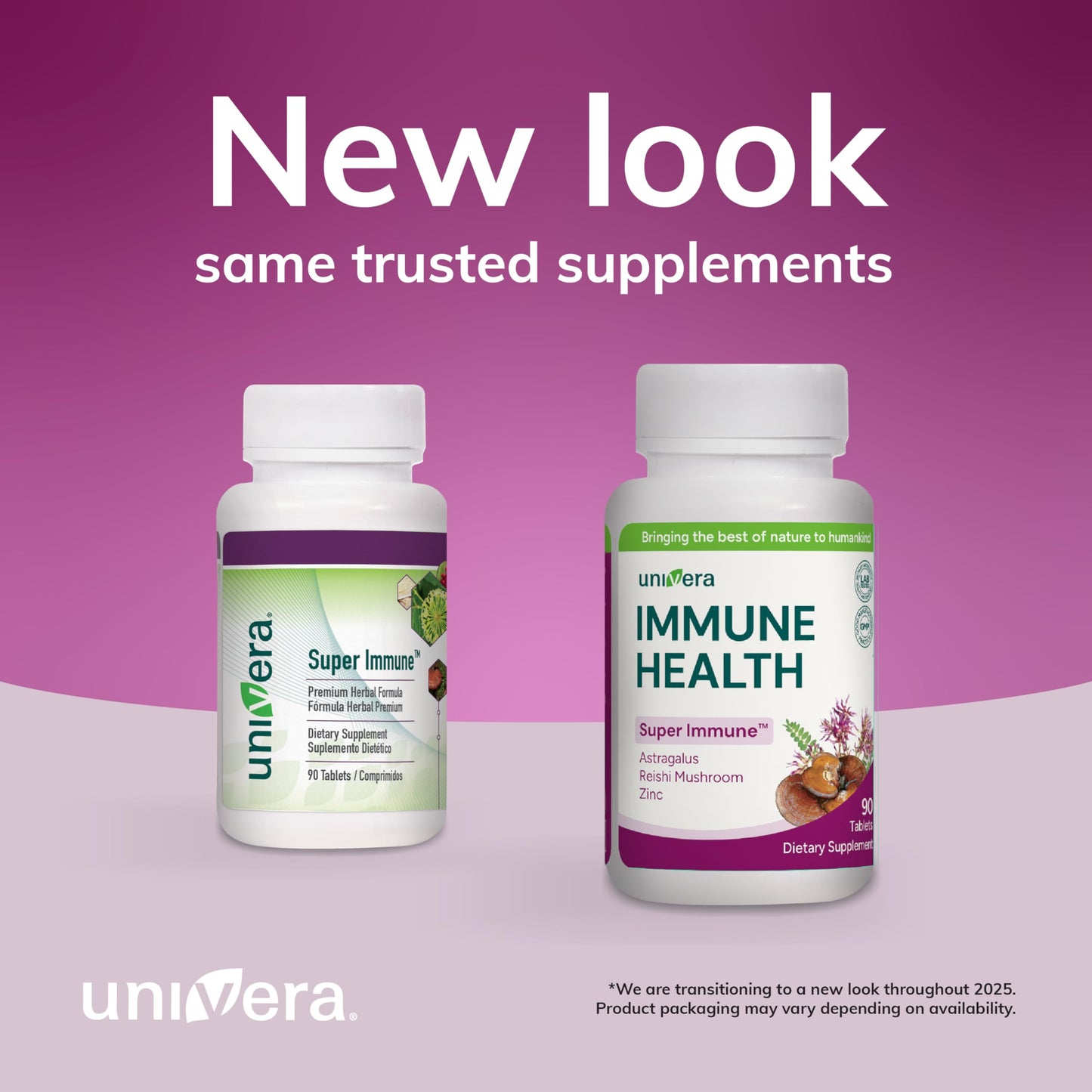 Univera Super Immune Premium Herbal Formula for Immune Health 90 Tablets