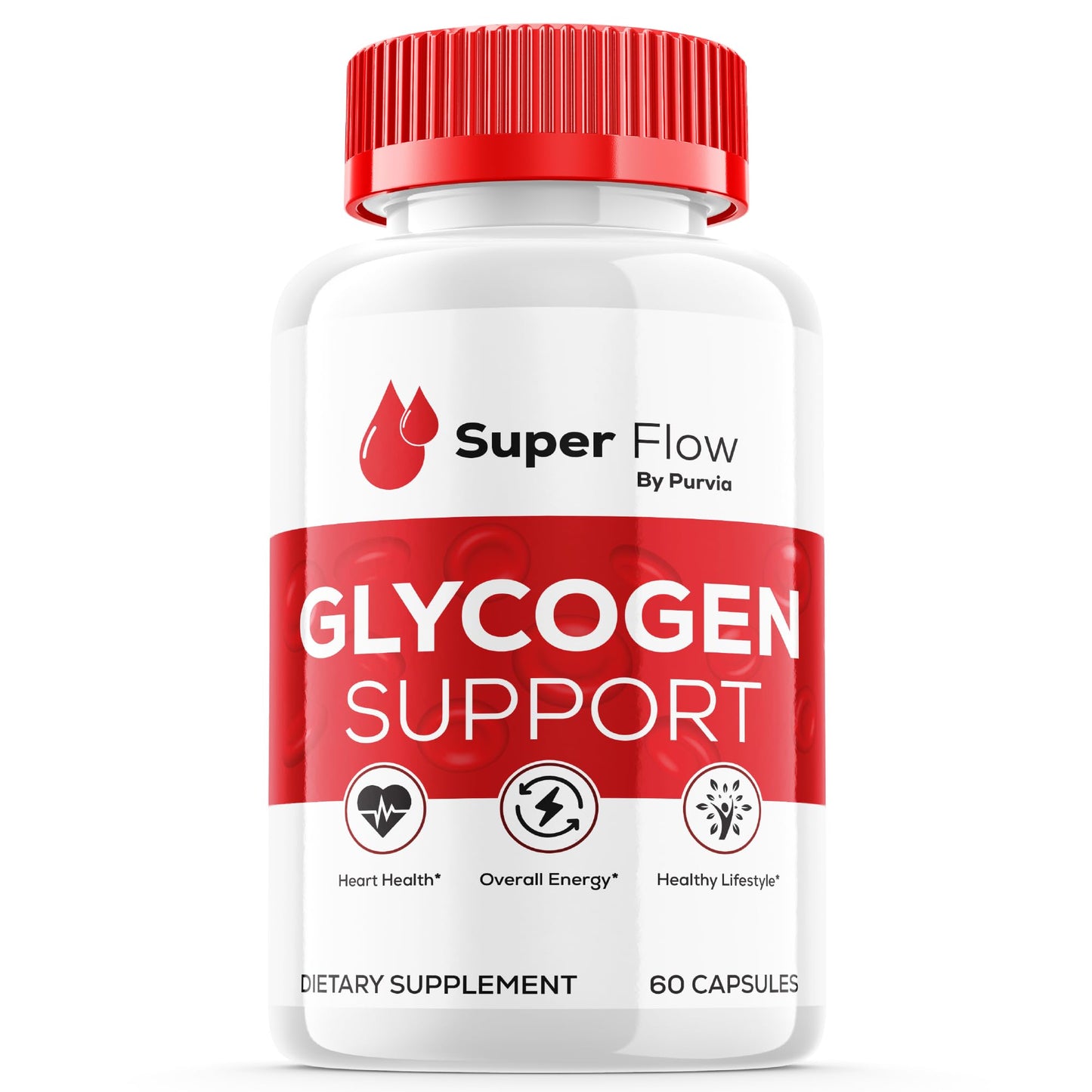 Purvia Super Flow Glycogen Optimizer Capsule 120 Count