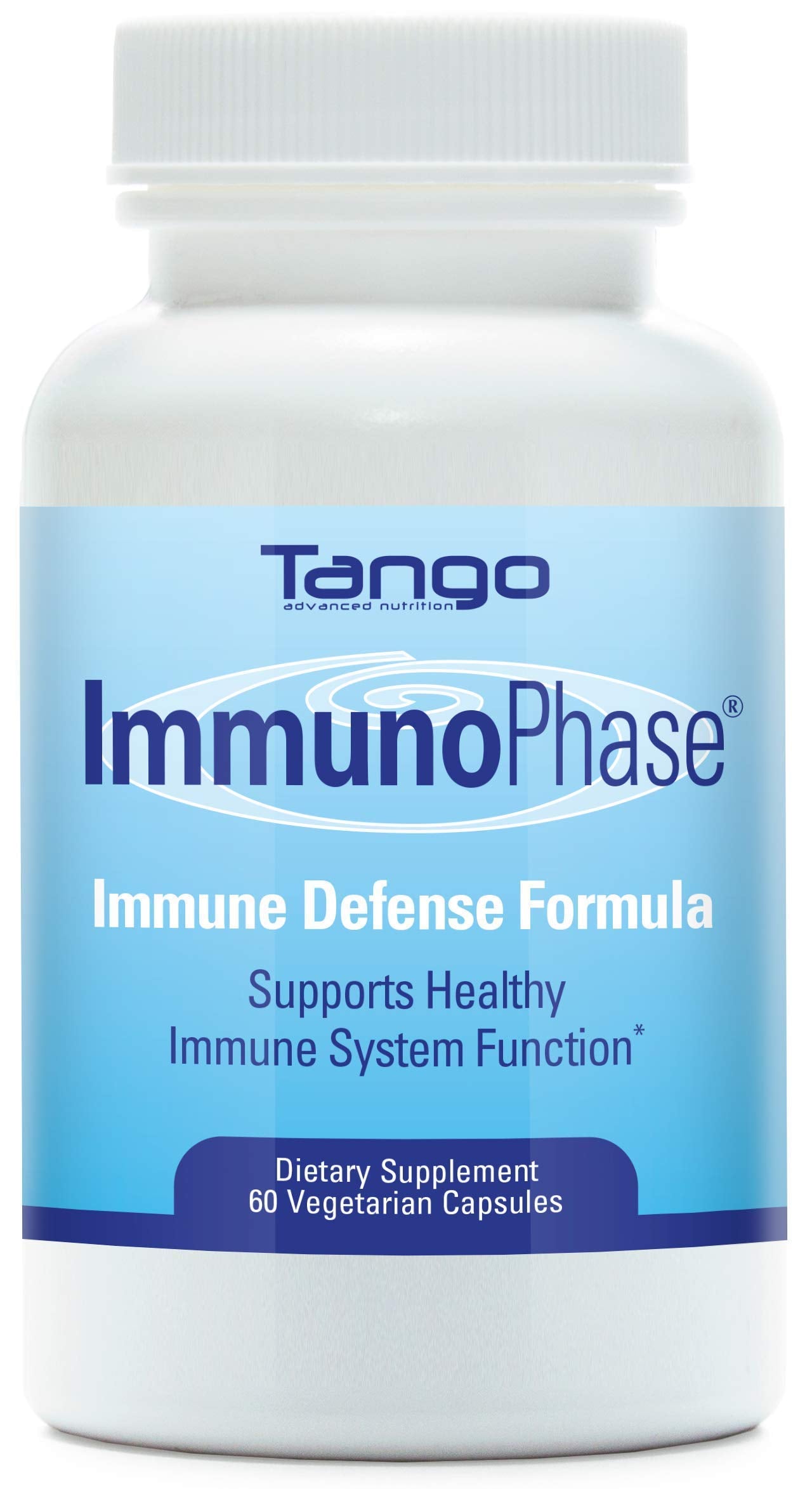 Tango ImmunoPhase Natural Herbal Immune Support Supplement for Healthy Immune Function and Seasonal Health Challenges Capsule 60 Count