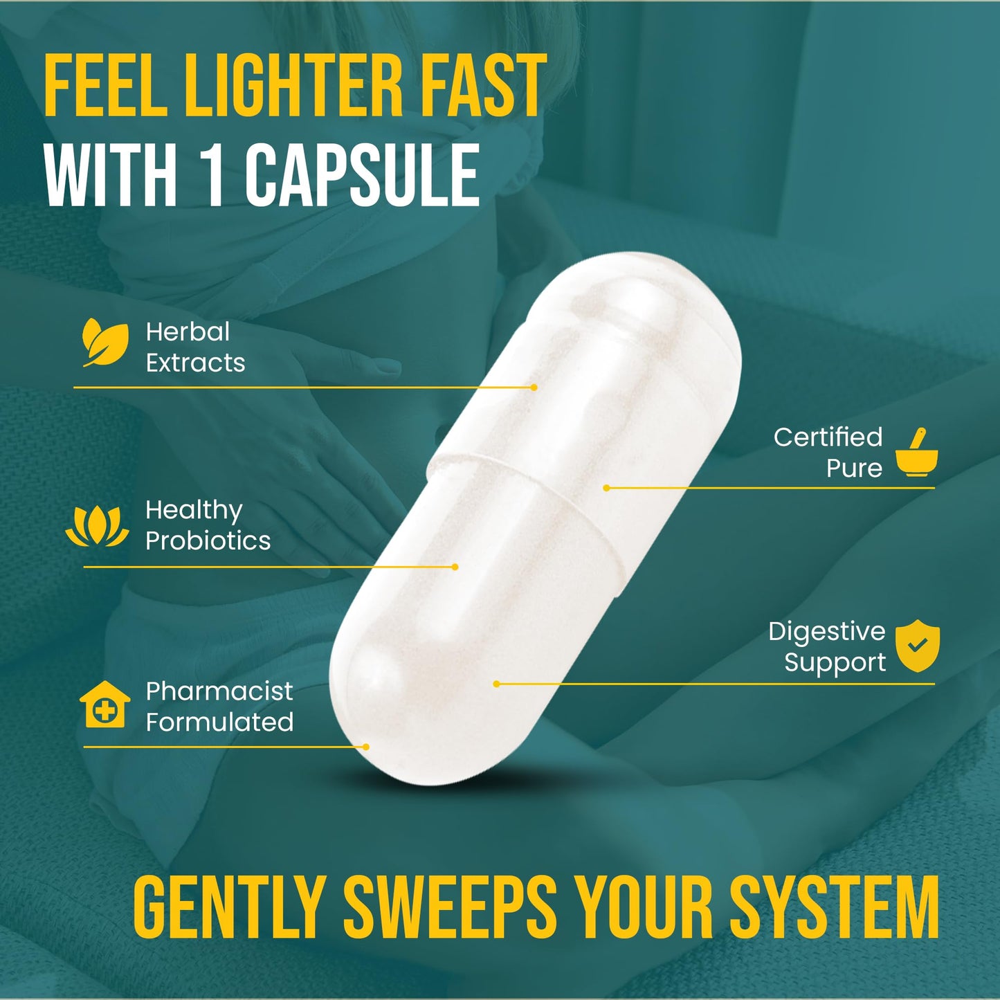Peak Health Gentle Gut Cleanse Capsule 30 Capsules