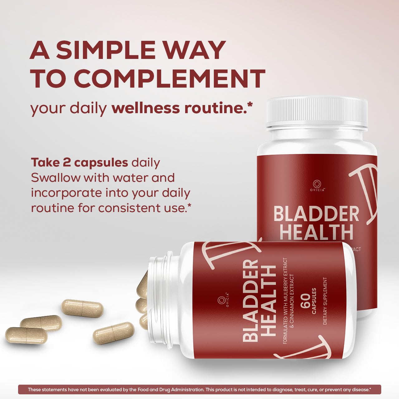 OVICIA Bladder Health Capsules 60 Capsules