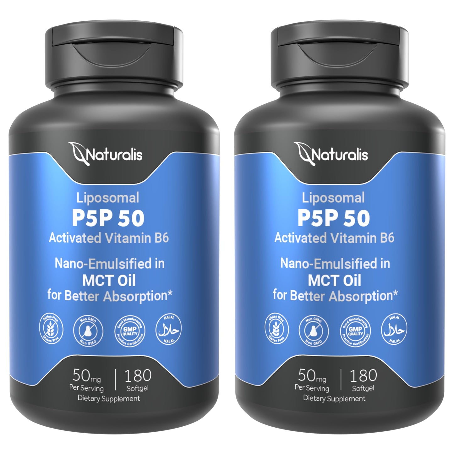 Naturalis Liposomal P-5-P 50mg Softgel 360