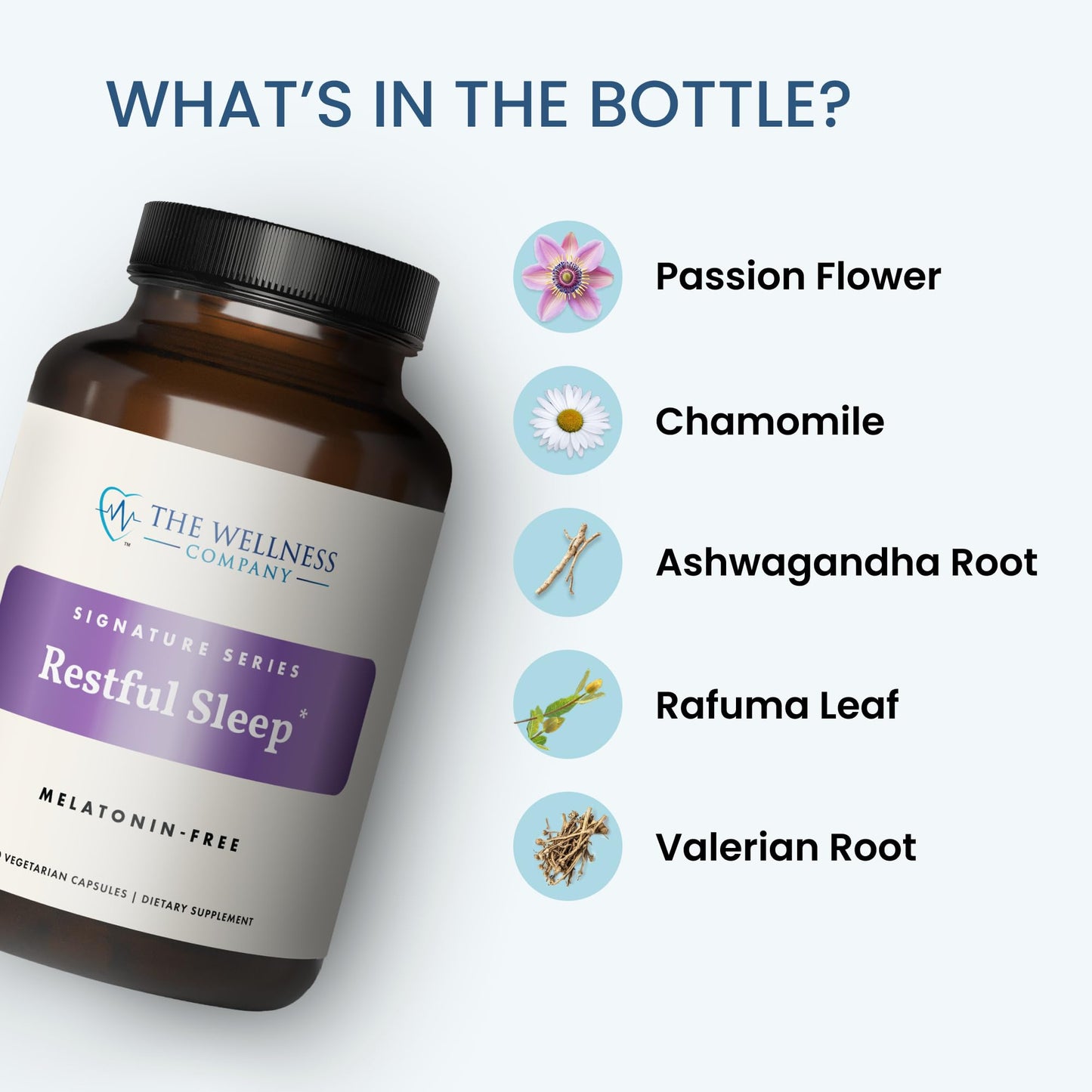 The Wellness Company Restful Sleep Capsule 60 Capsules