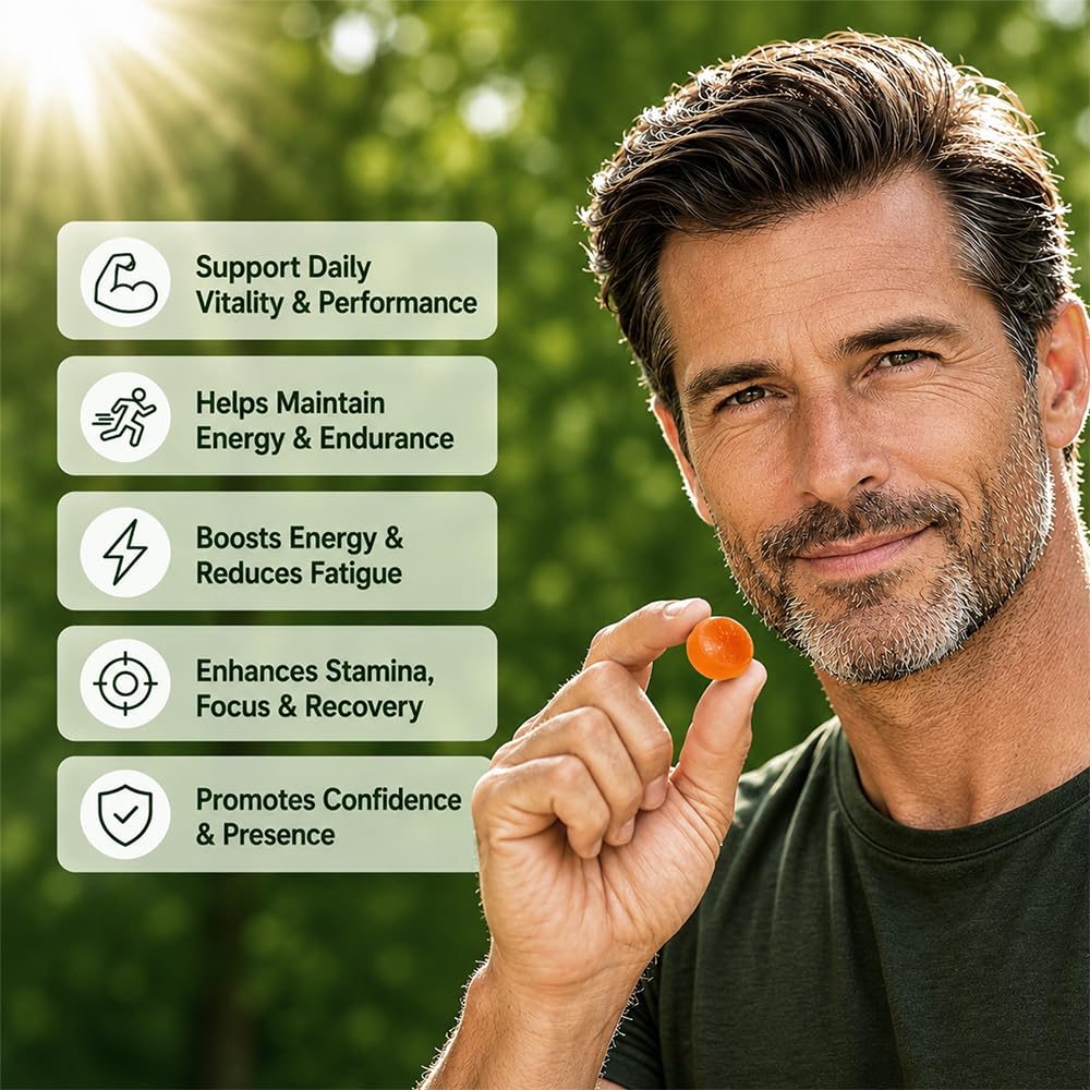 TOGOLIUN Supreme Male Alpha Gummies, 60 Gummies