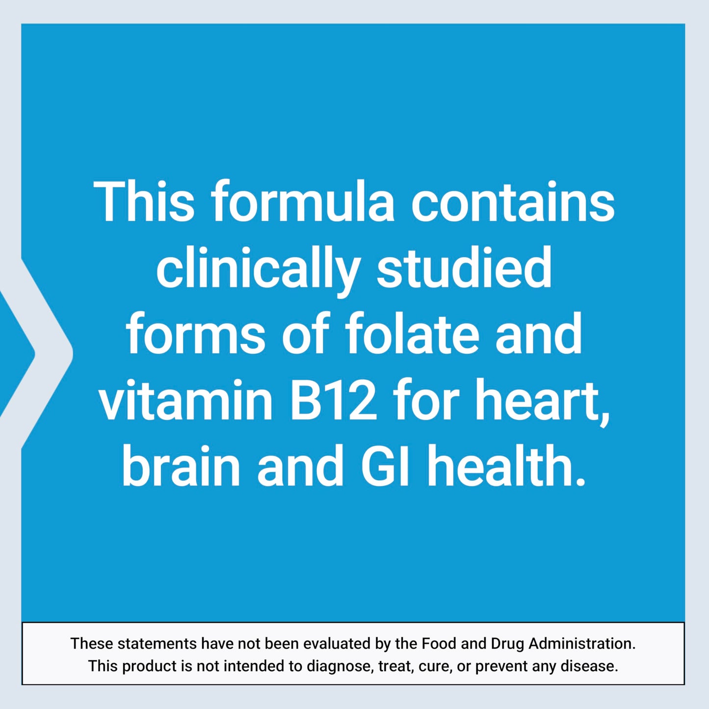 Life Extension BioActive Folate & Vitamin B12 Capsules 90