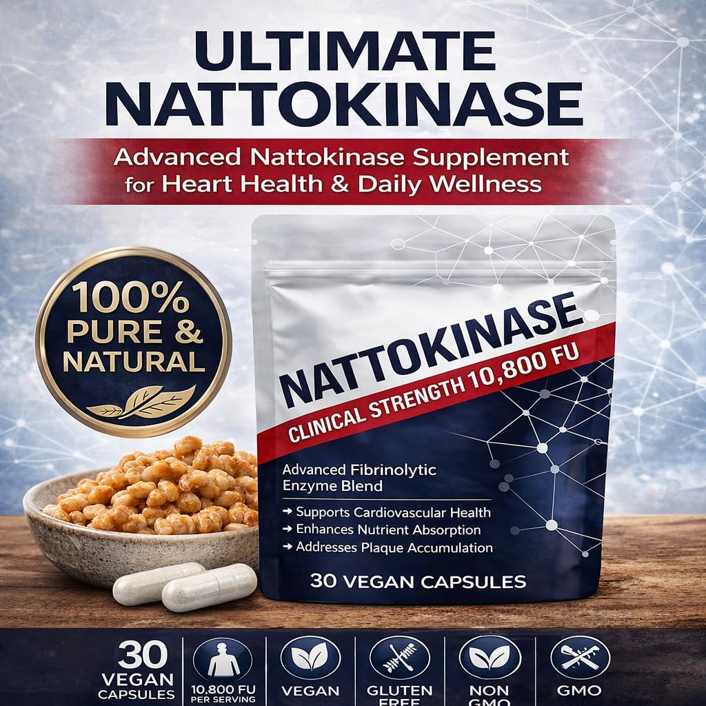 GizmoBox Ascilia Ultimate Nattokinase 10800 fu Capsule, 1 Count