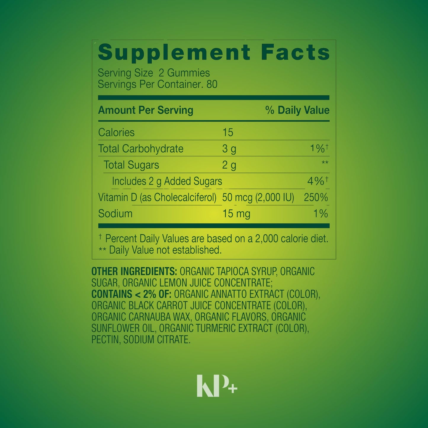 KP+ Vitamin D3 Tablet 160 Count