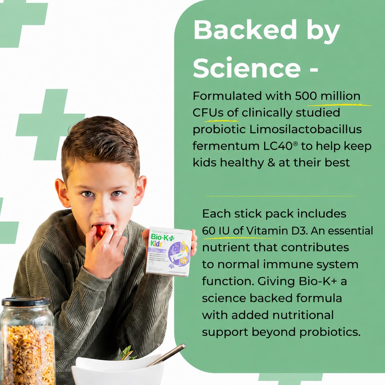 Bio-K Plus Kids Probiotic Powder 28 Packets