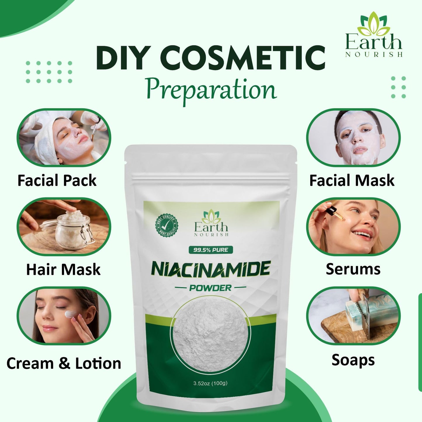 Earth Nourish Niacinamide Powder 3.52 oz