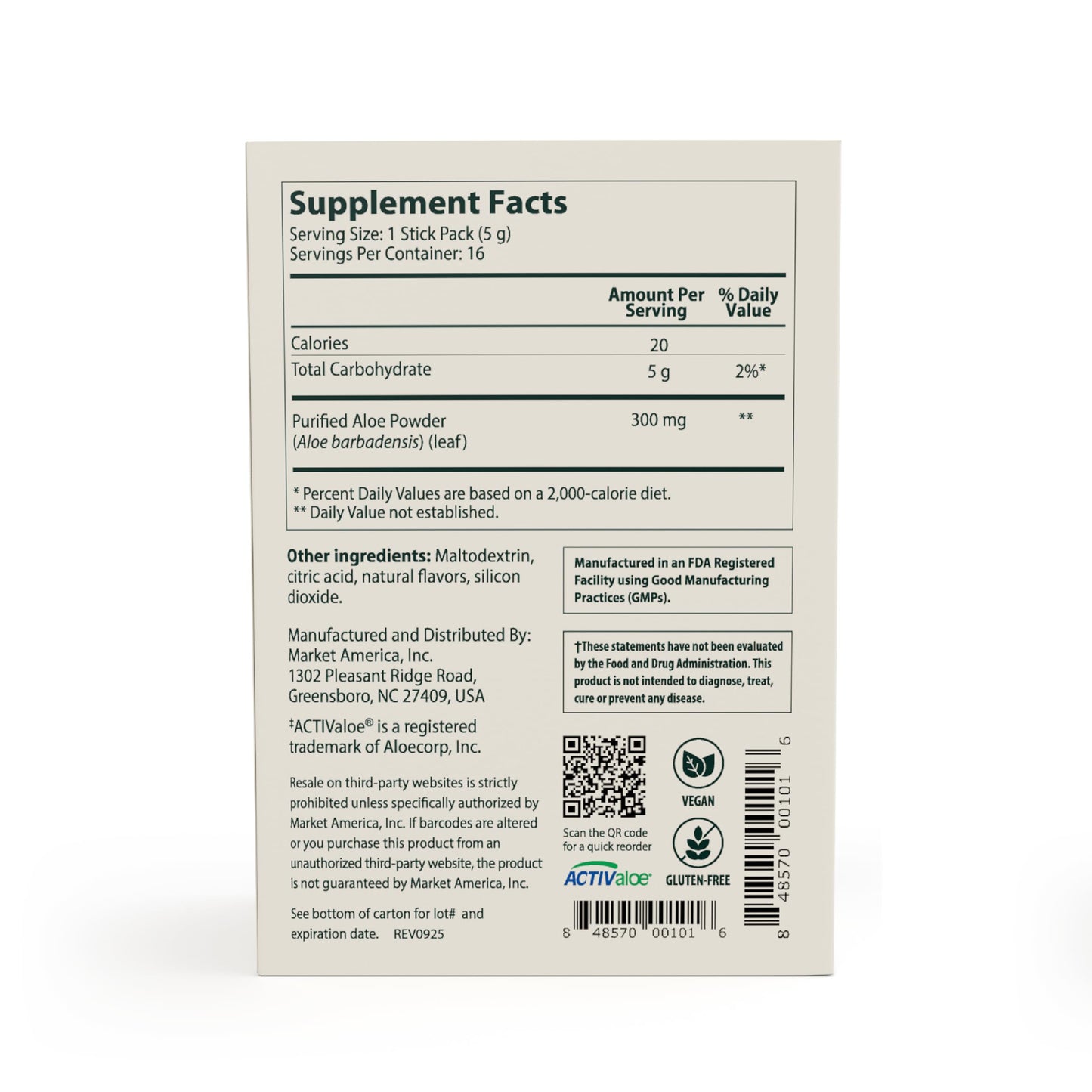 Ultimate Aloe Powder 16 Packets