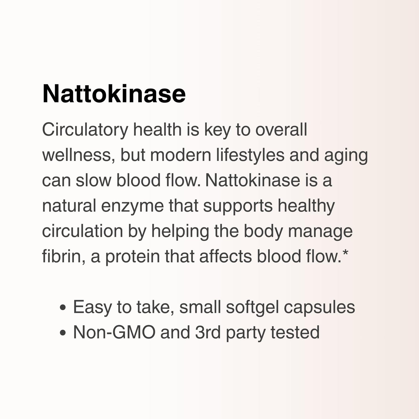 Utzy Naturals Nattokinase Supplement Capsules 60