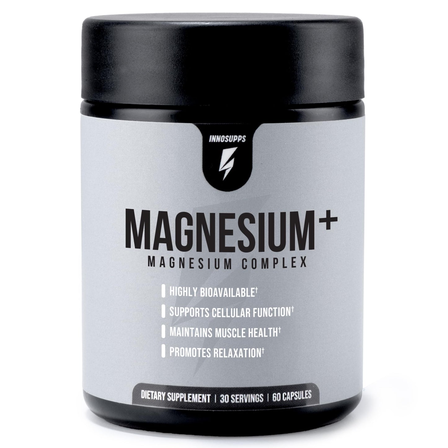 InnoSupps Magnesium Triple-Action Bioavailable Magnesium Complex Capsule 60 Capsules