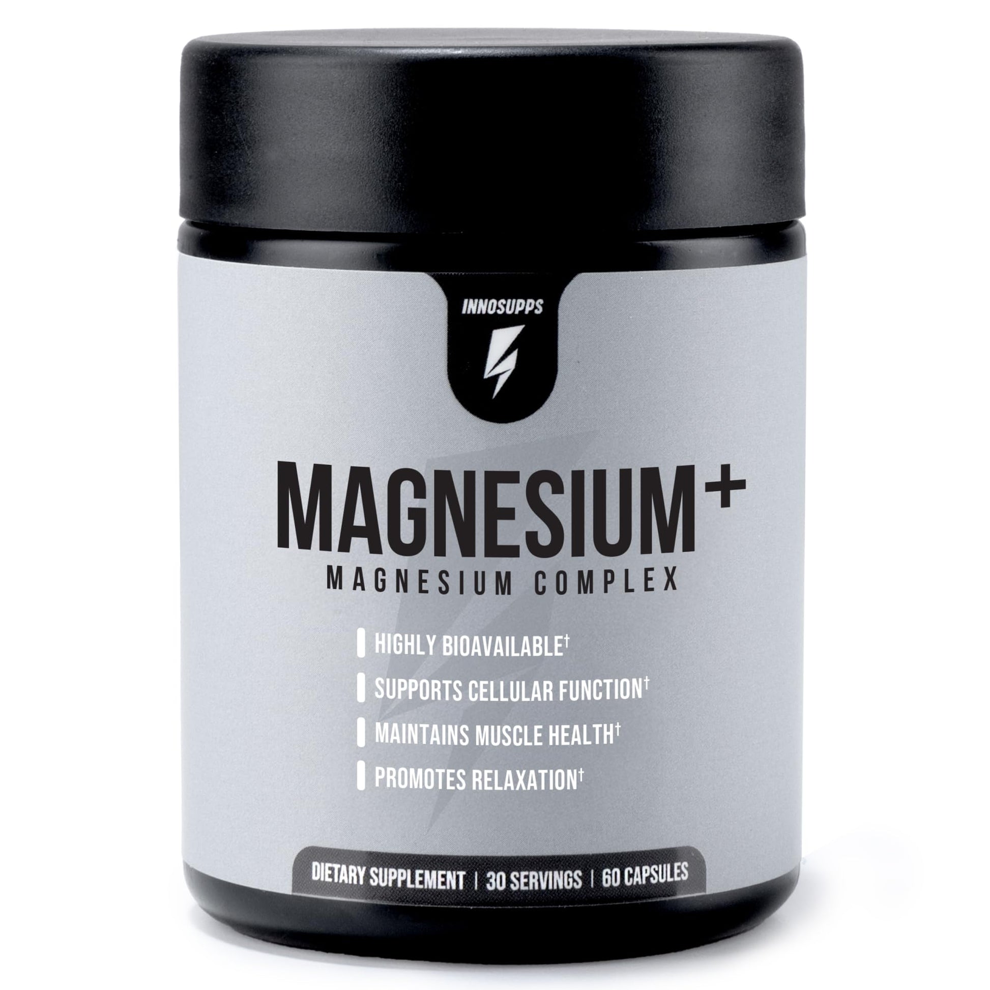 InnoSupps Magnesium Triple-Action Bioavailable Magnesium Complex Capsule 60 Capsules