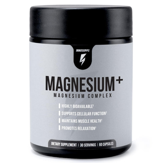 InnoSupps Magnesium Triple-Action Bioavailable Magnesium Complex Capsule 60 Capsules