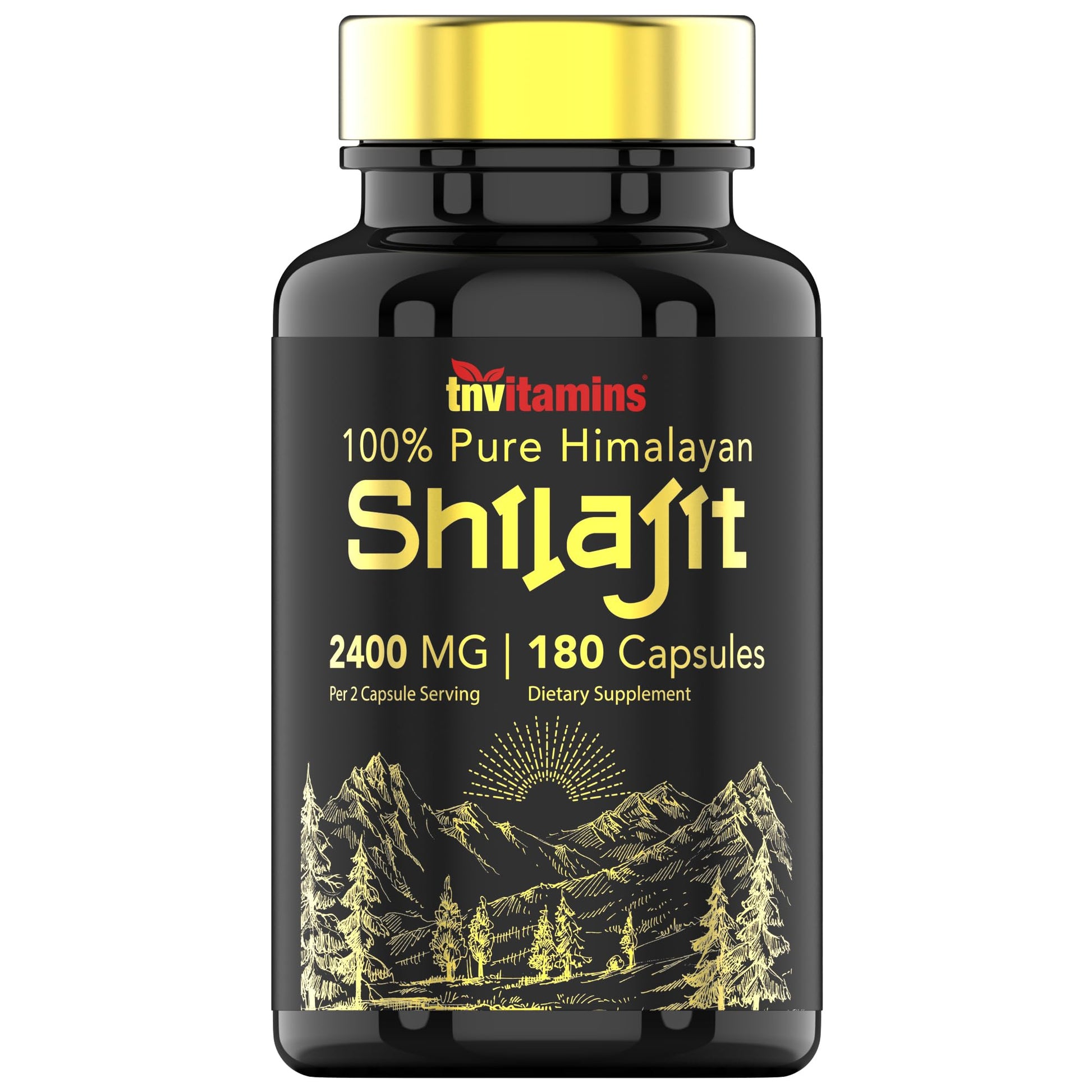 tnvitamins Shilajit Capsules 2400 MG Capsule 180 Count