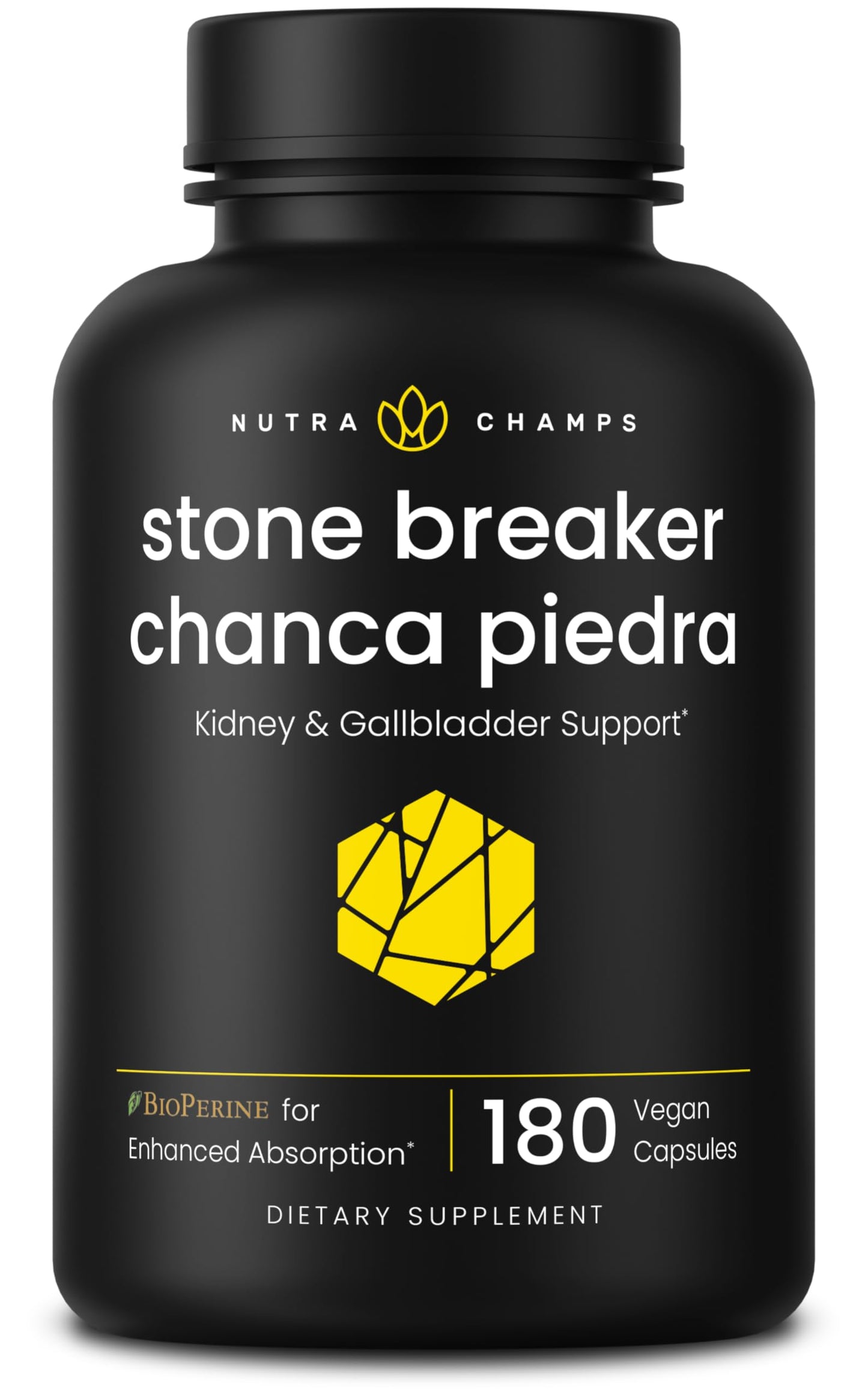 NutraChamps Chanca Piedra Stone Breaker Capsules 180 Count