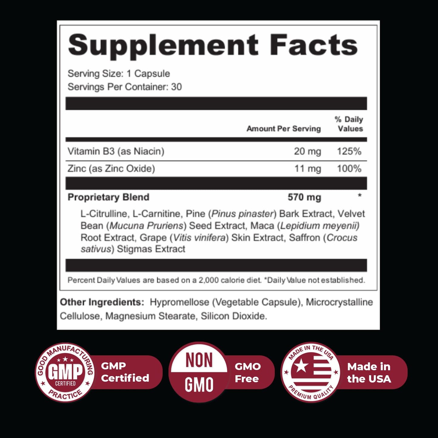 Nature’s NutriWave ErecPower Capsule, 30 Capsules