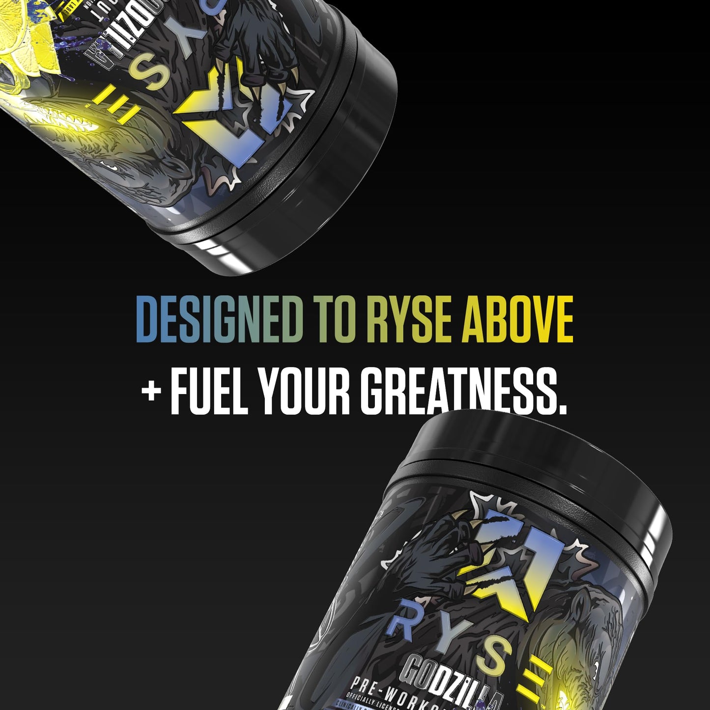 RYSE Up Supplements Godzilla X Noel Deyzel Pre Workout Powder 25.6 oz