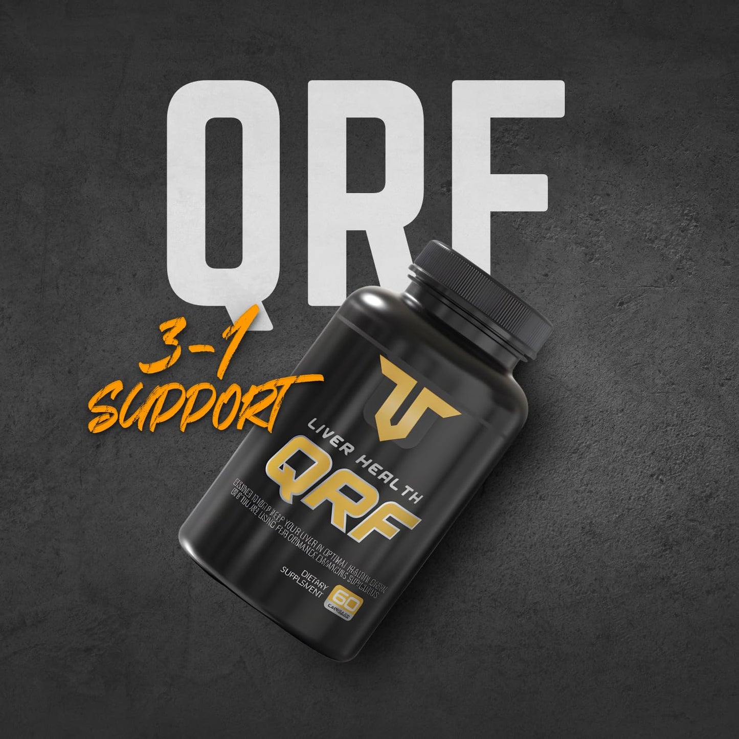 Troponin Nutrition QRF Liver Support Supplement Capsule 60 Count