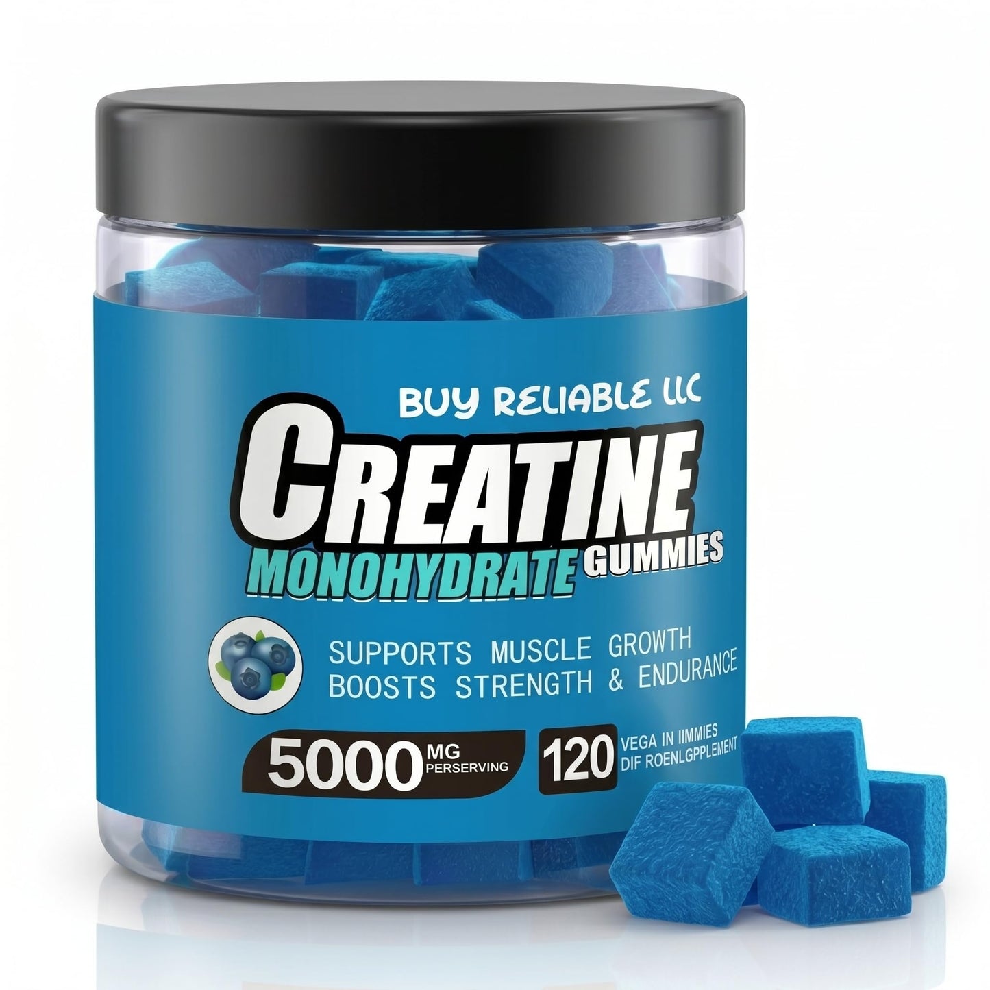 Buy Reliable LLC Creatine Monohydrate Gummies Gummy 120