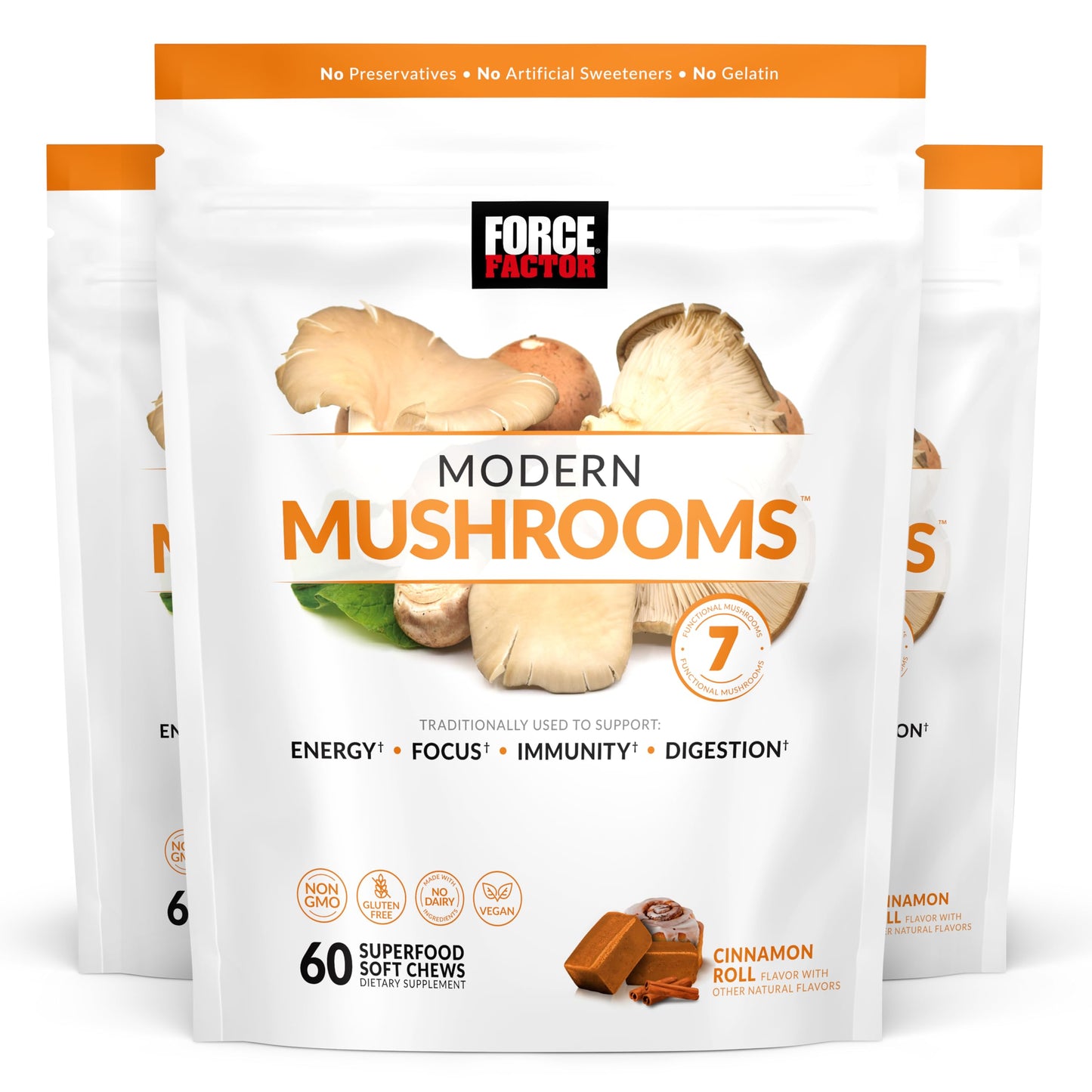 Force Factor Modern Mushrooms Chew 180