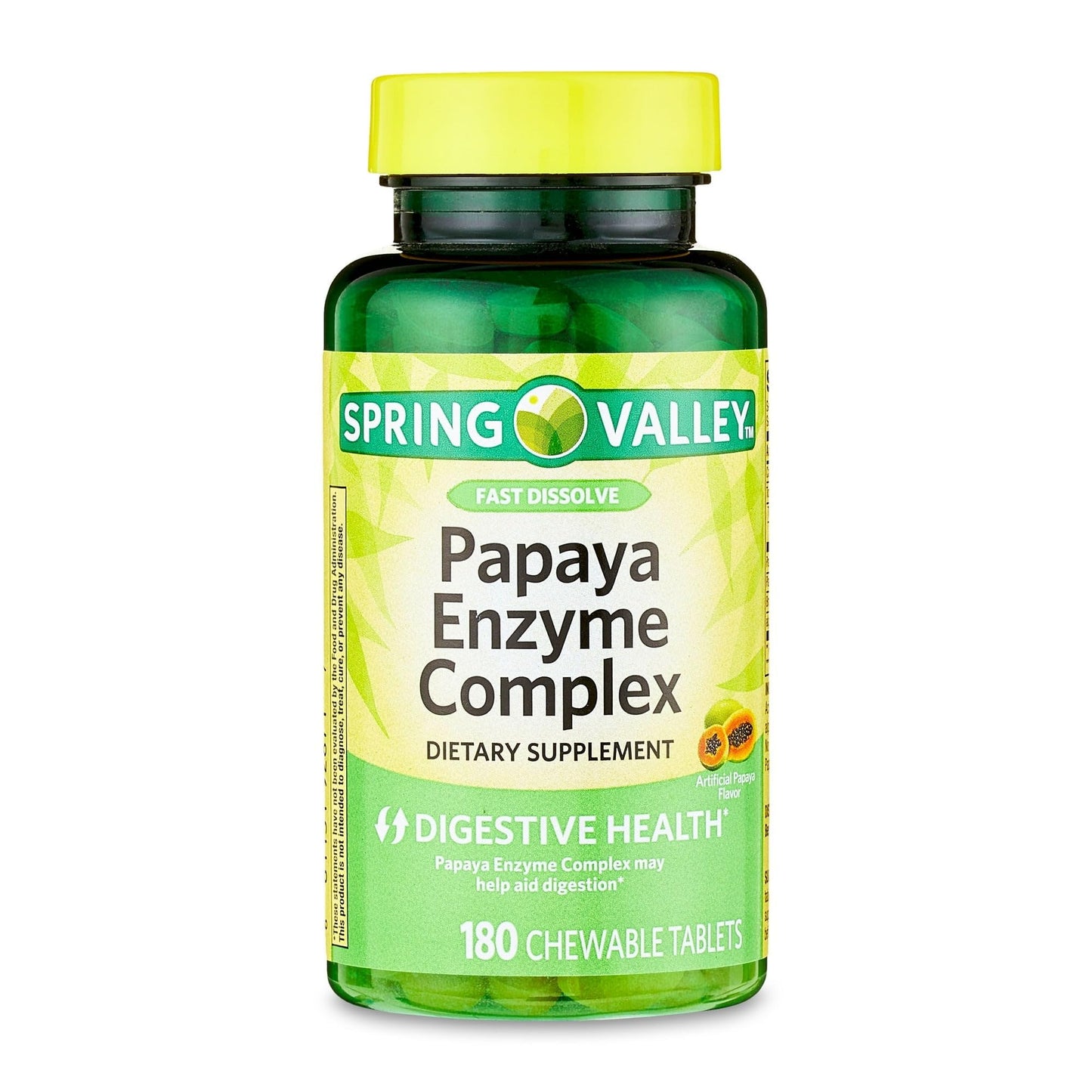 Basket Goods Papaya Enzymes Tablet 180 Count