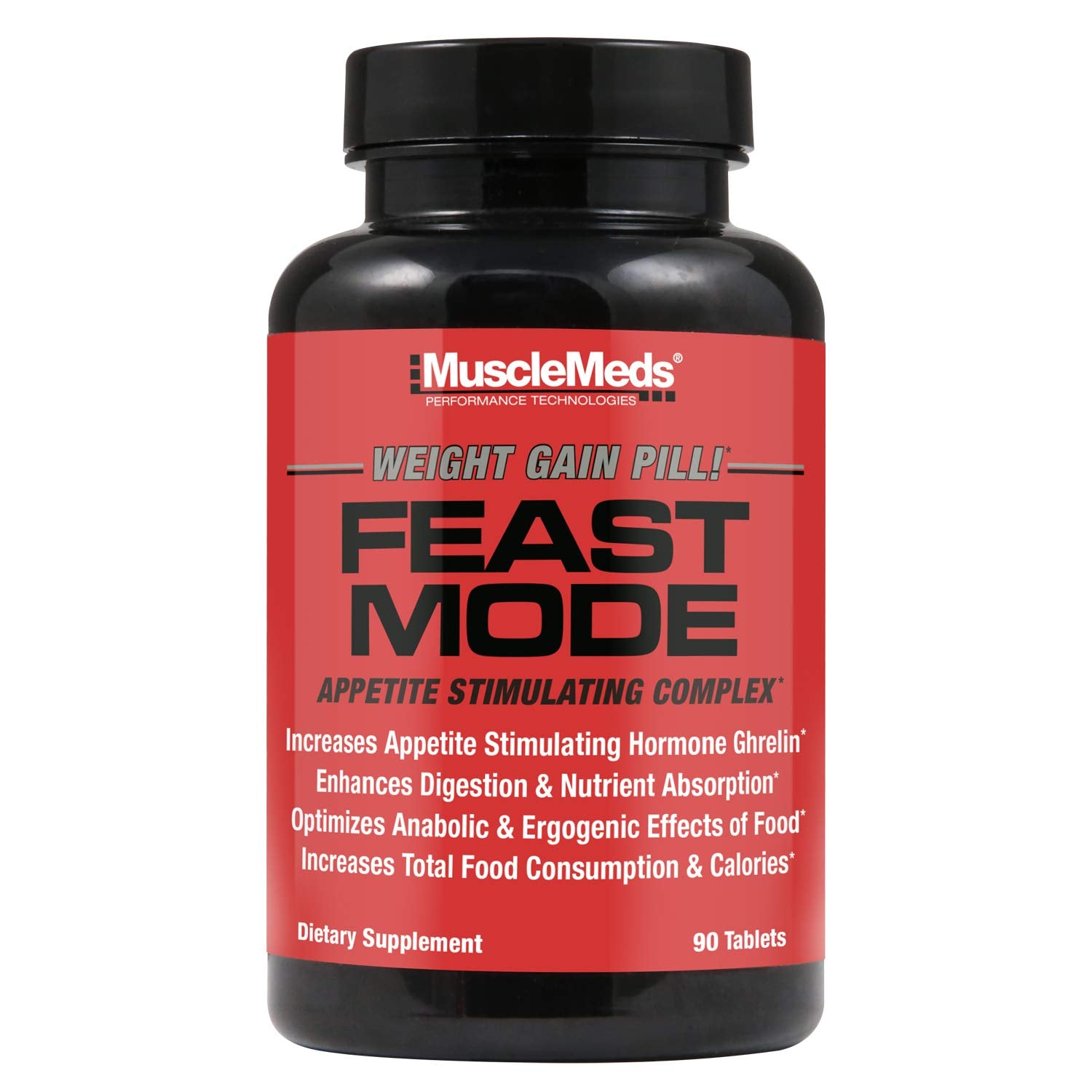 MuscleMeds Feast Mode Appetite Stimulant Capsule, 90 Count