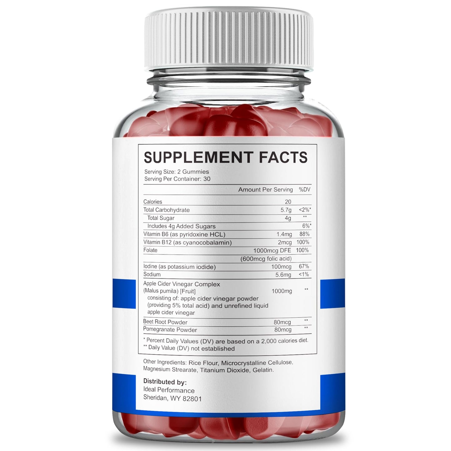 IDEAL PERFORMANCE Maximus X Gummies 120 Count