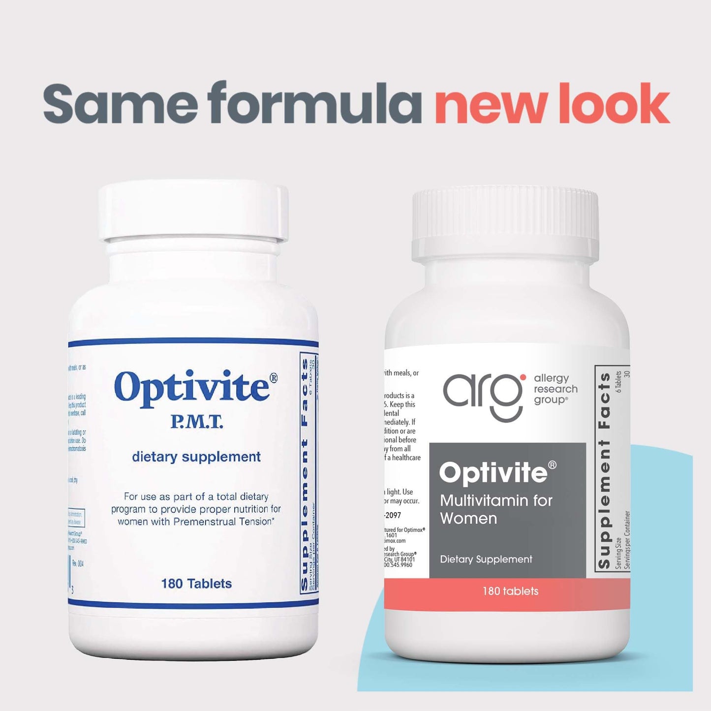 Optimox ARG Optivite Women’s Multivitamin Multimineral Tablet 180 Count