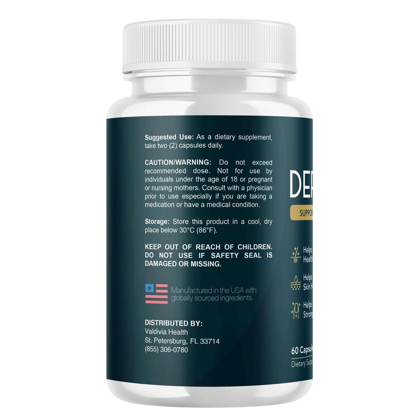 Valdivia Dermacept Capsules 180 Capsules