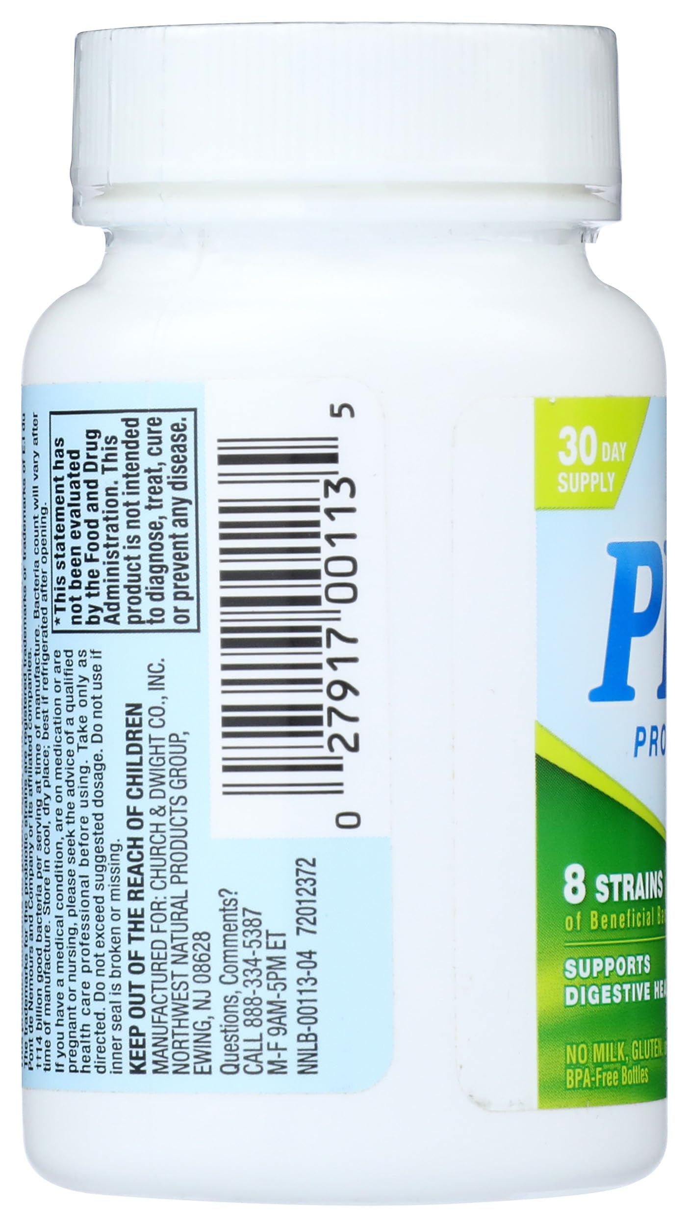 Nutrition Now PB8 Acidophilus Tablets, 60