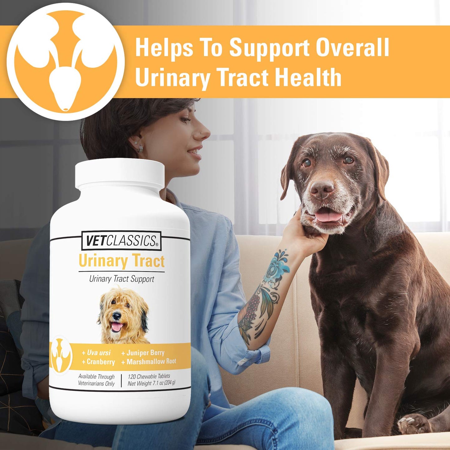 Vet Classics Urinary Tract Dog Supplement Powder 120