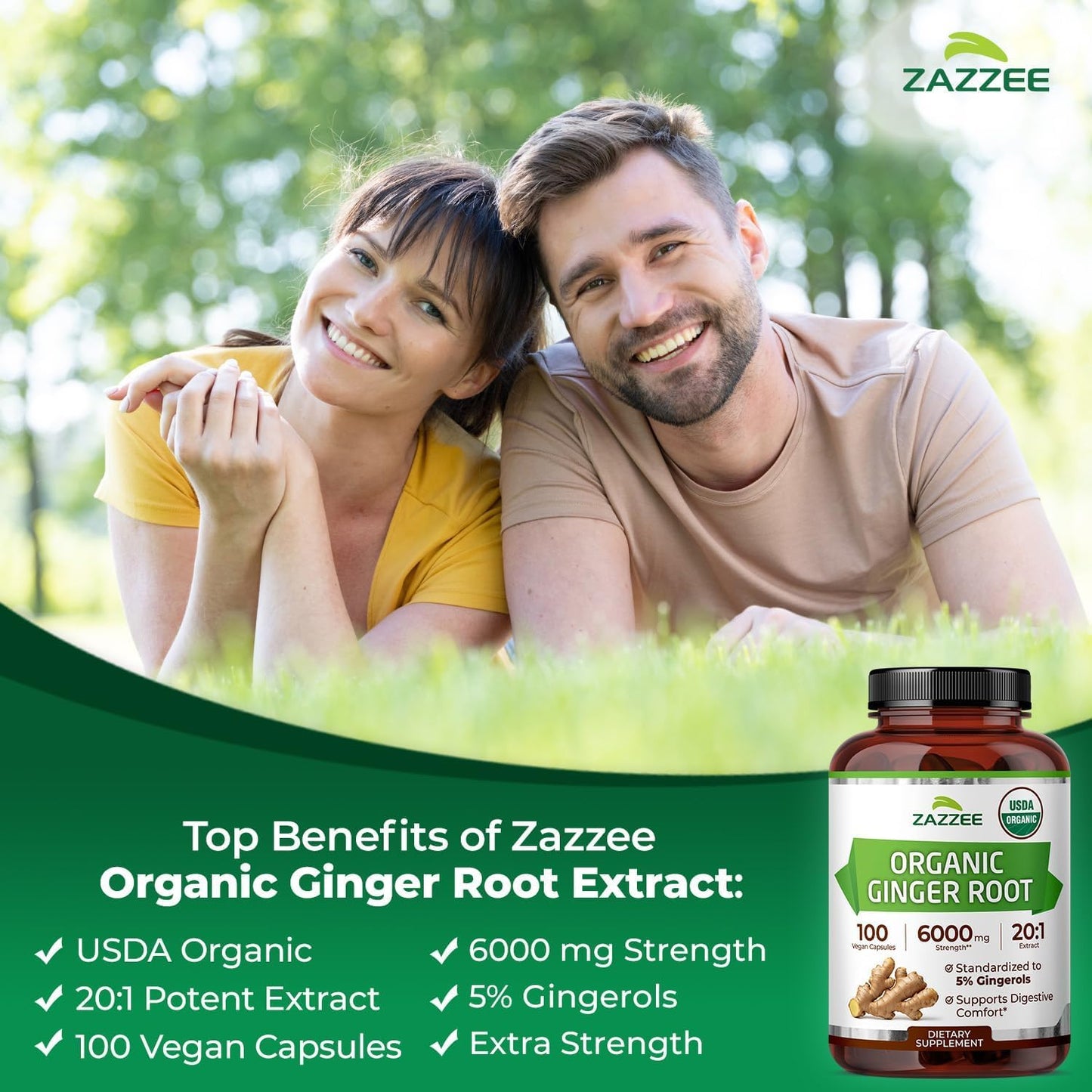 Zazzee Organic Digestive Comfort Support Bundle Marshmallow Root Capsules, 220 Count
