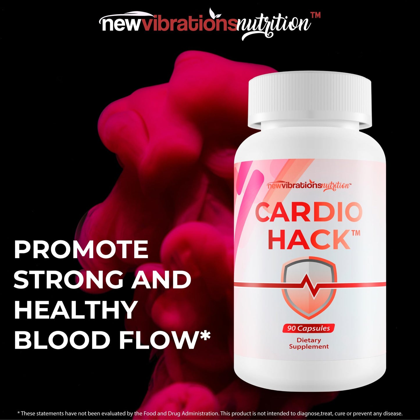 New Vibrations Nutrition Cardio Hack Capsule 90 Count